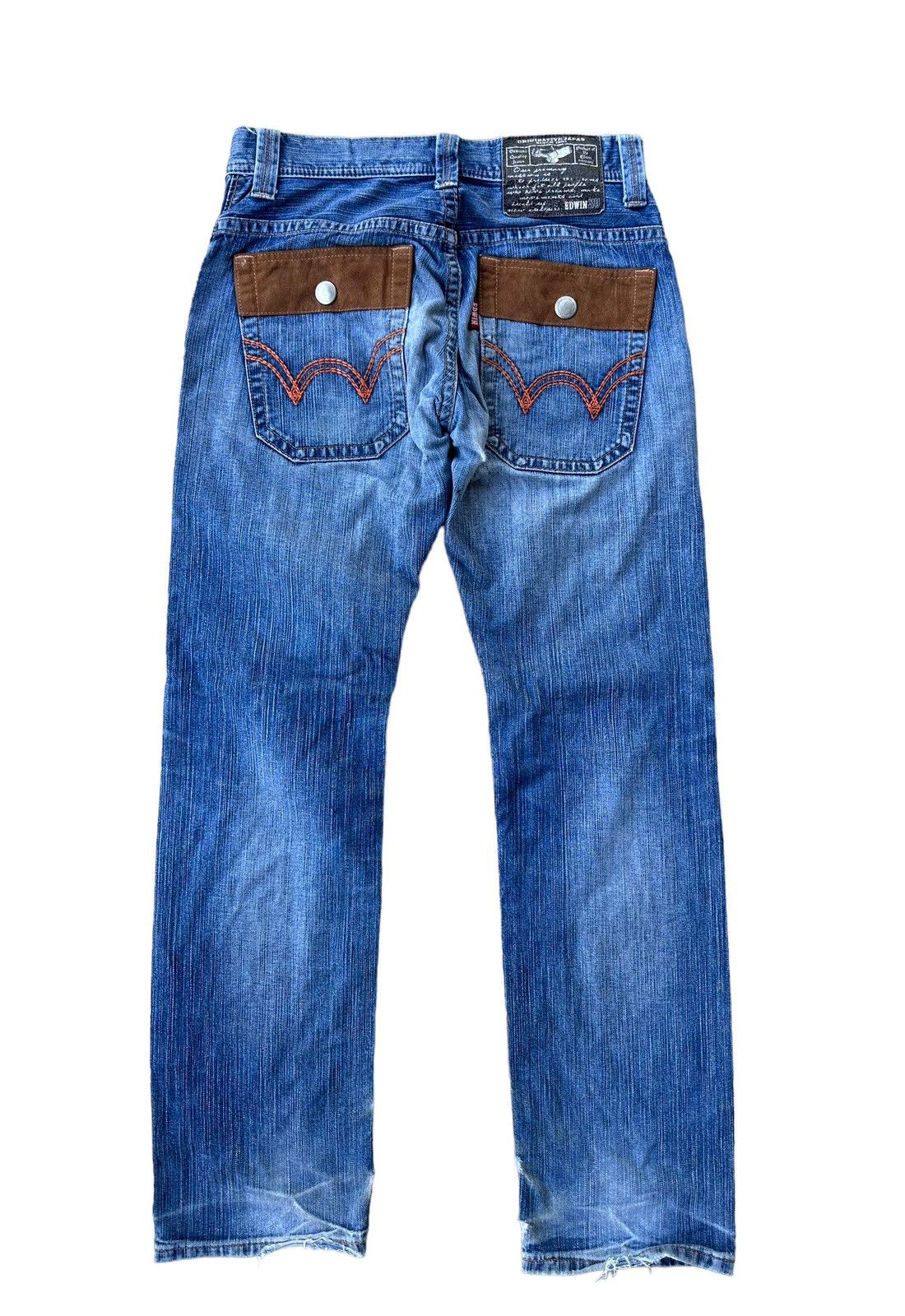 Edwin Vintage Edwind blue denim jeans Size US 31 - 1 Thumbnail
