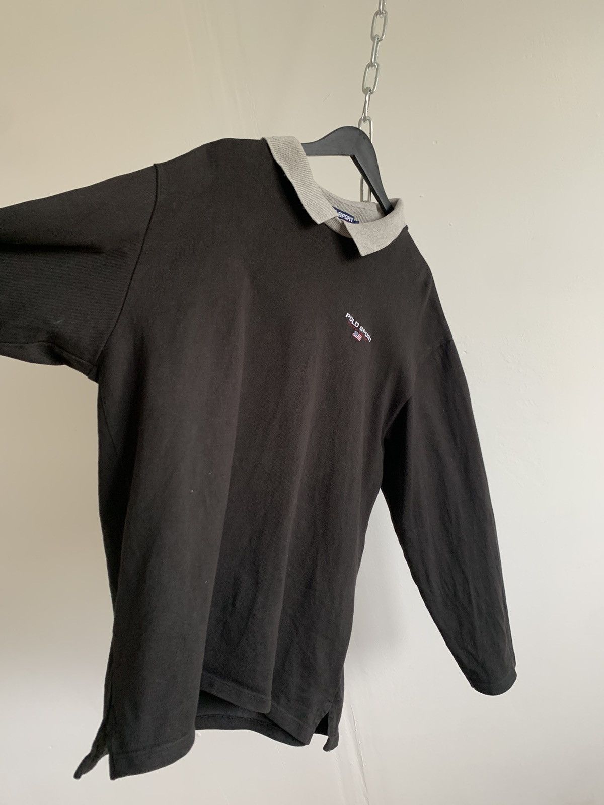 Polo Ralph Lauren × Ralph Lauren × Vintage VINTAGE Ralph Lauren Polo Sport Sweatshirt made in USA Size US L / EU 52-54 / 3 - 5 Thumbnail