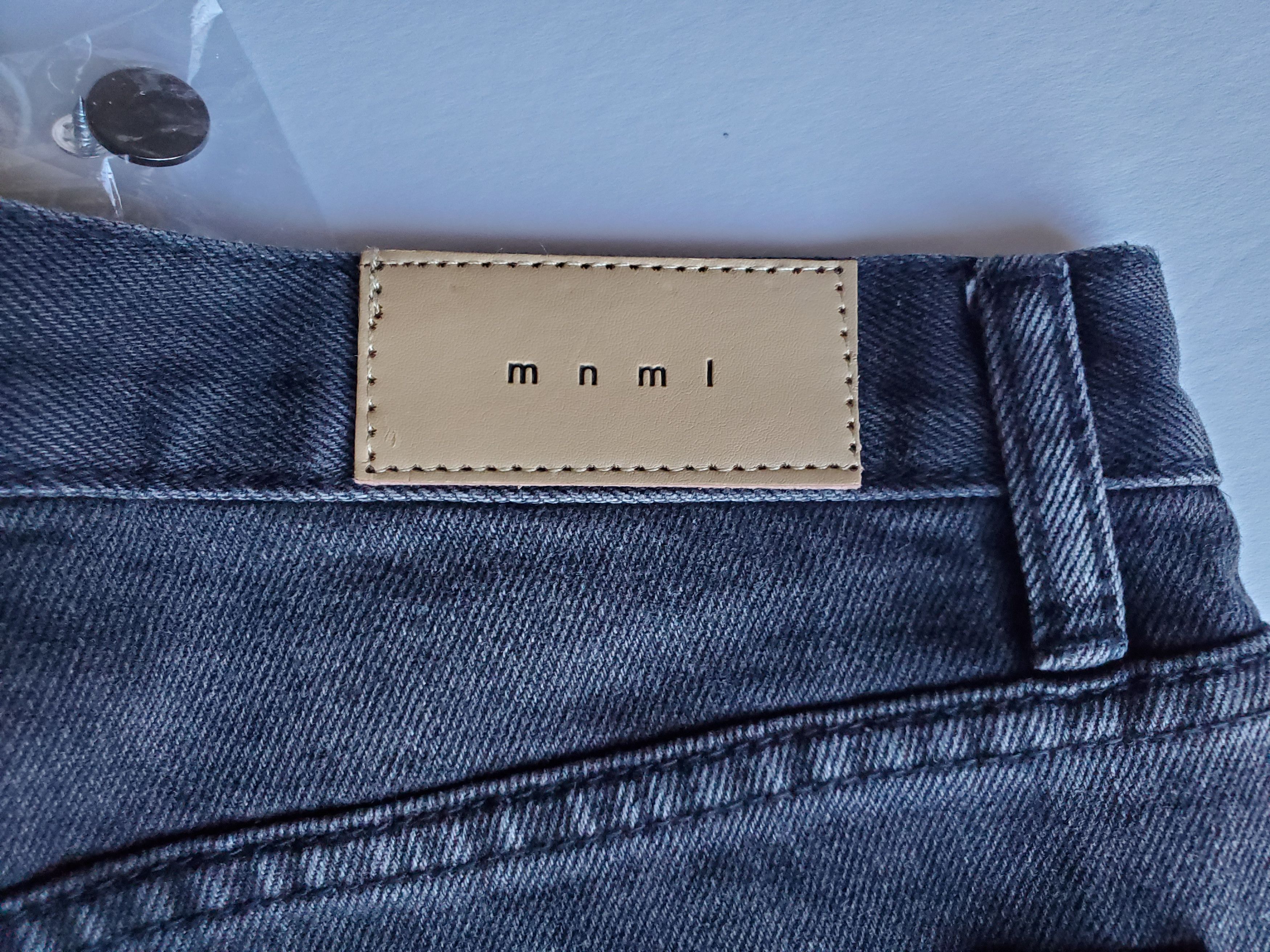 MNML NEW MNML Black Denim paints sz 30 B119 Size US 30 / EU 46 - 4 Thumbnail