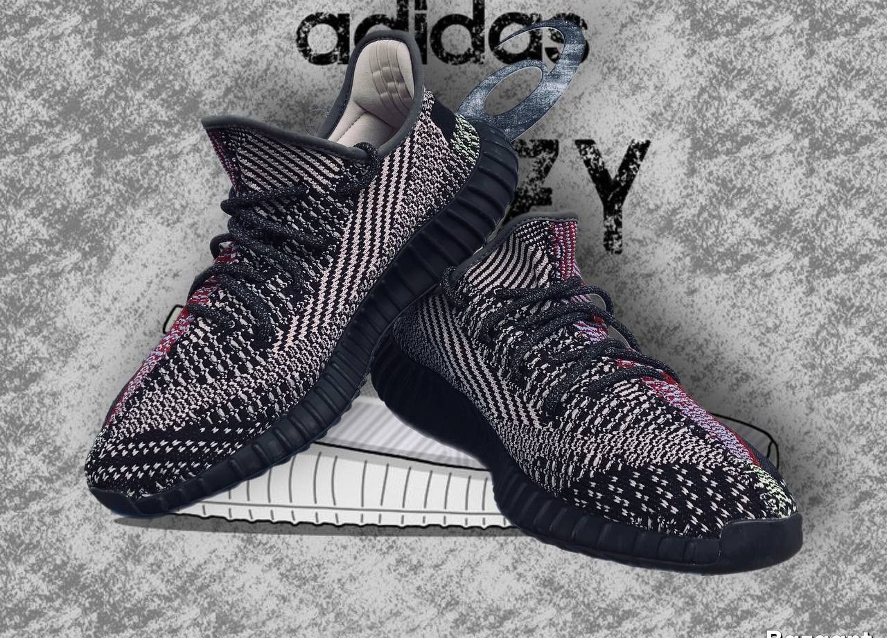 Adidas Adidas Yeezy Boost 350 V2 Yecheil Non-Reflective FW5190 Size US 10.5 / EU 43-44 - 6 Thumbnail