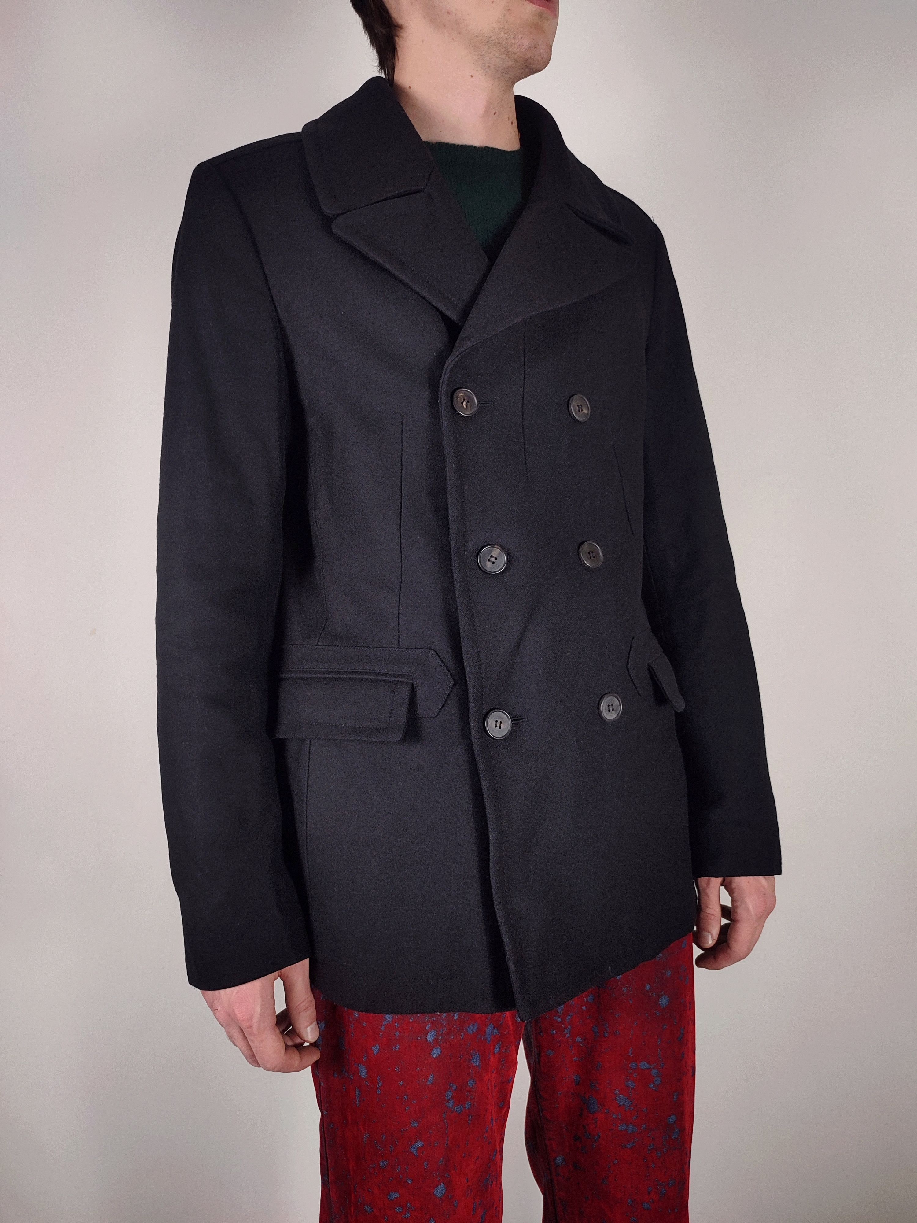 Allsaints Allsaints Wool Rhode Coat Double breasted jacket Size US L / EU 52-54 / 3 - 4 Thumbnail