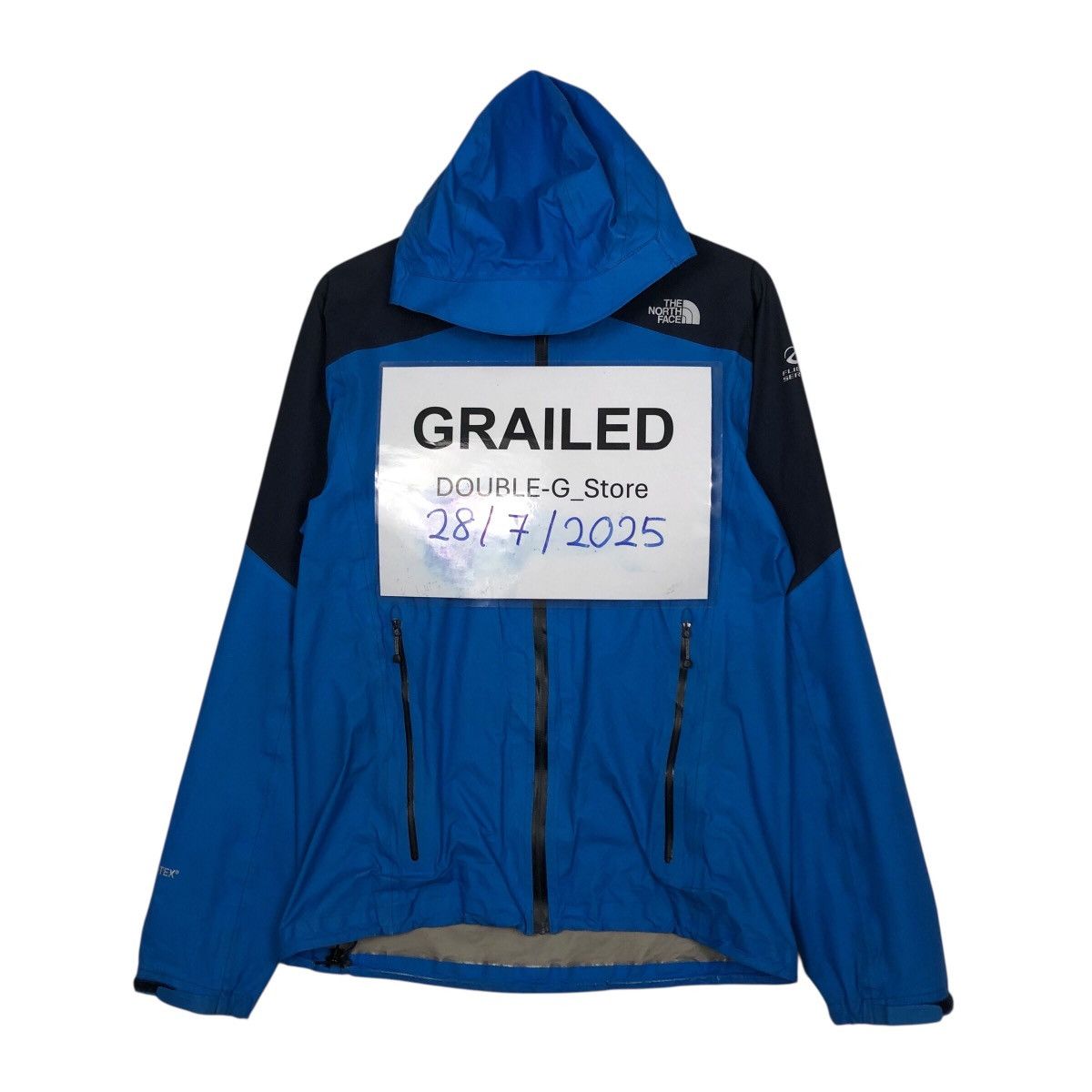 The North Face 📌Rich Blue Zipper Outdoor Hunting The North Face Goretex Size US M / EU 48-50 / 2 - 1 Thumbnail