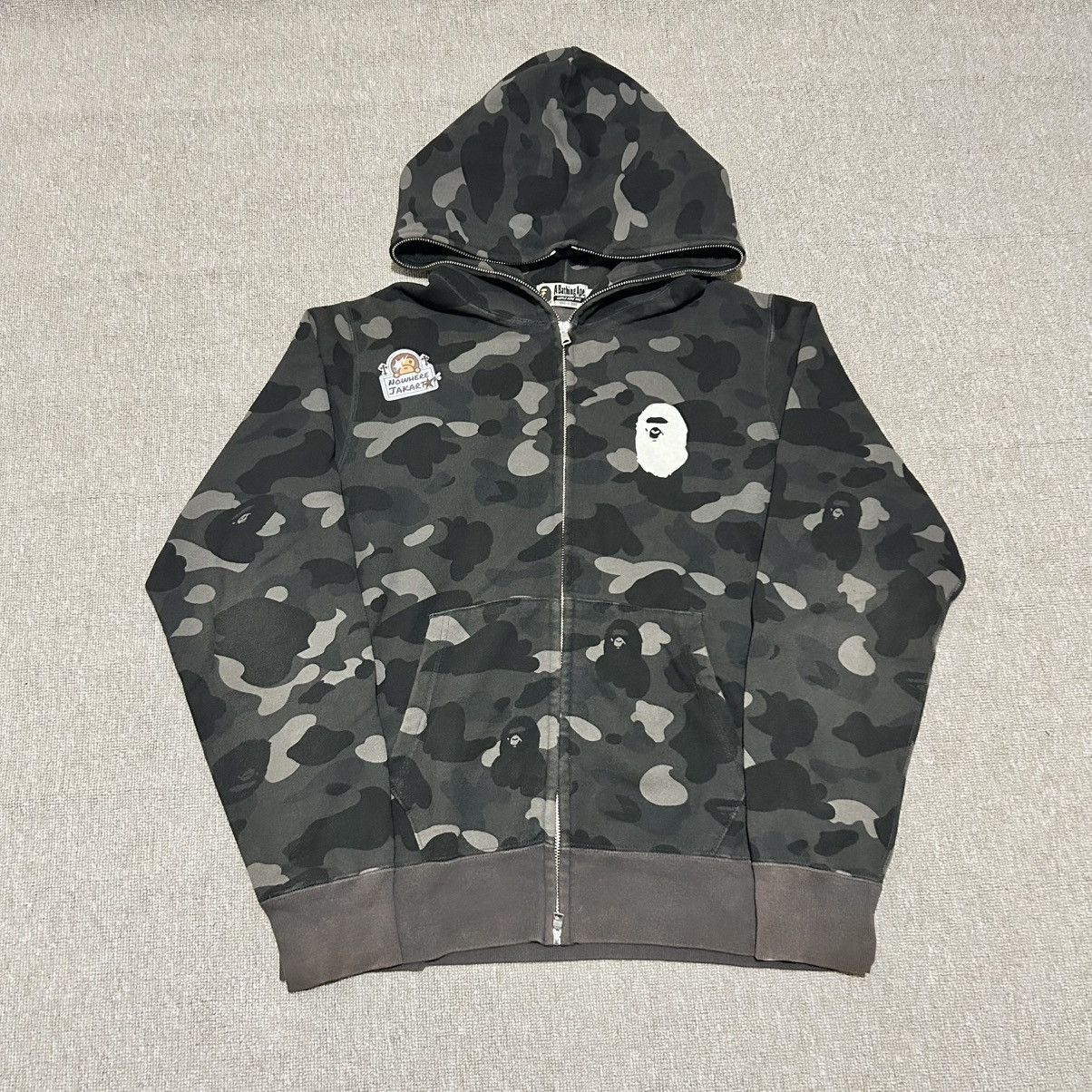 Bape × DC Comics Bape x DC Batman Color Camo Full Zip Hoodie | Grailed