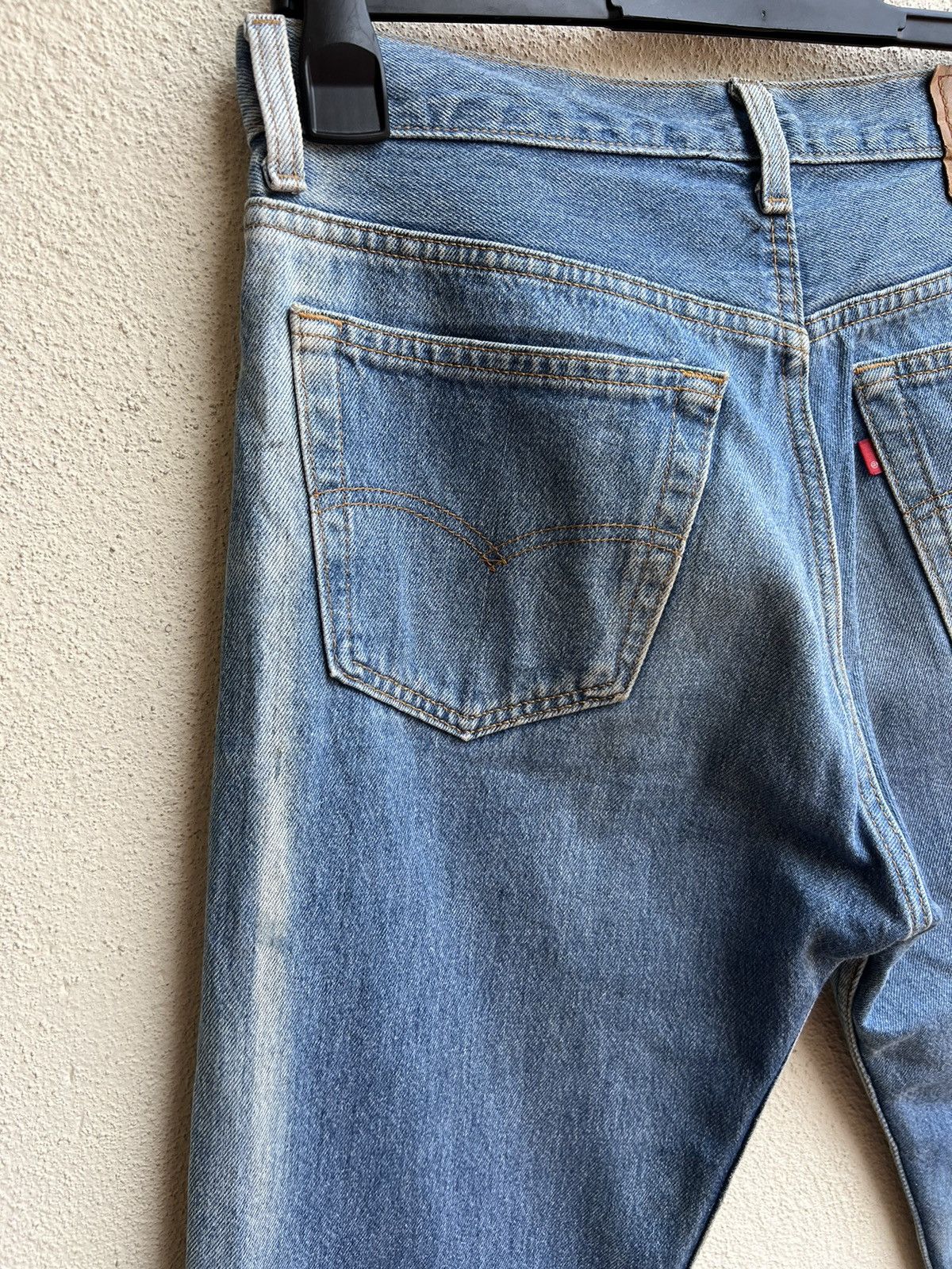 Levi's Vintage 1994 Levi’s 501 Sun Faded Denim Jeans Size US 32 / EU 48 - 13 Thumbnail