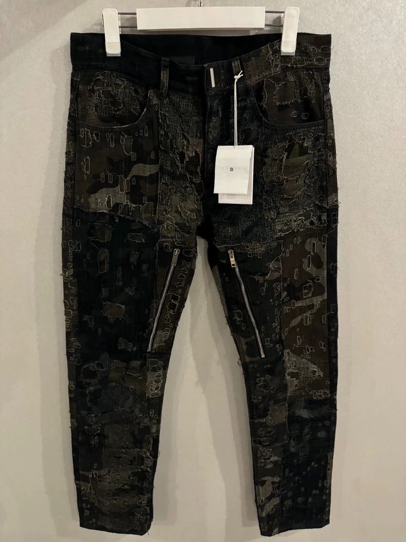 Givenchy Givenchy Boro Denim Pants Size 31 Size US 31 - 1 Thumbnail