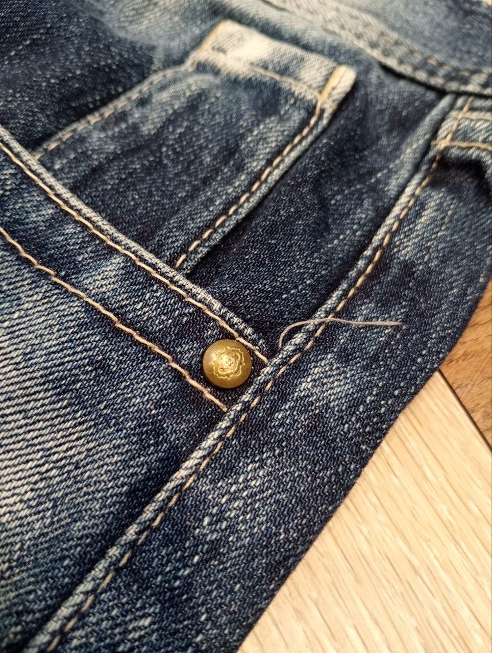 Vanquish VANQUISH GOLD JAPAN BLUE DISTRESSED DENIM PANTS Size US 34 / EU 50 - 10 Thumbnail
