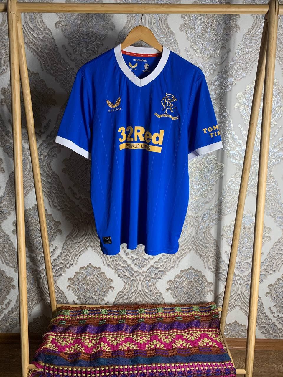 Vintage VINTAGE RANGERS SCOTLAND RETRO SOCCER JERSEY BLOKE Y2K 90s Size US XXL / EU 58 / 5 - 1 Thumbnail