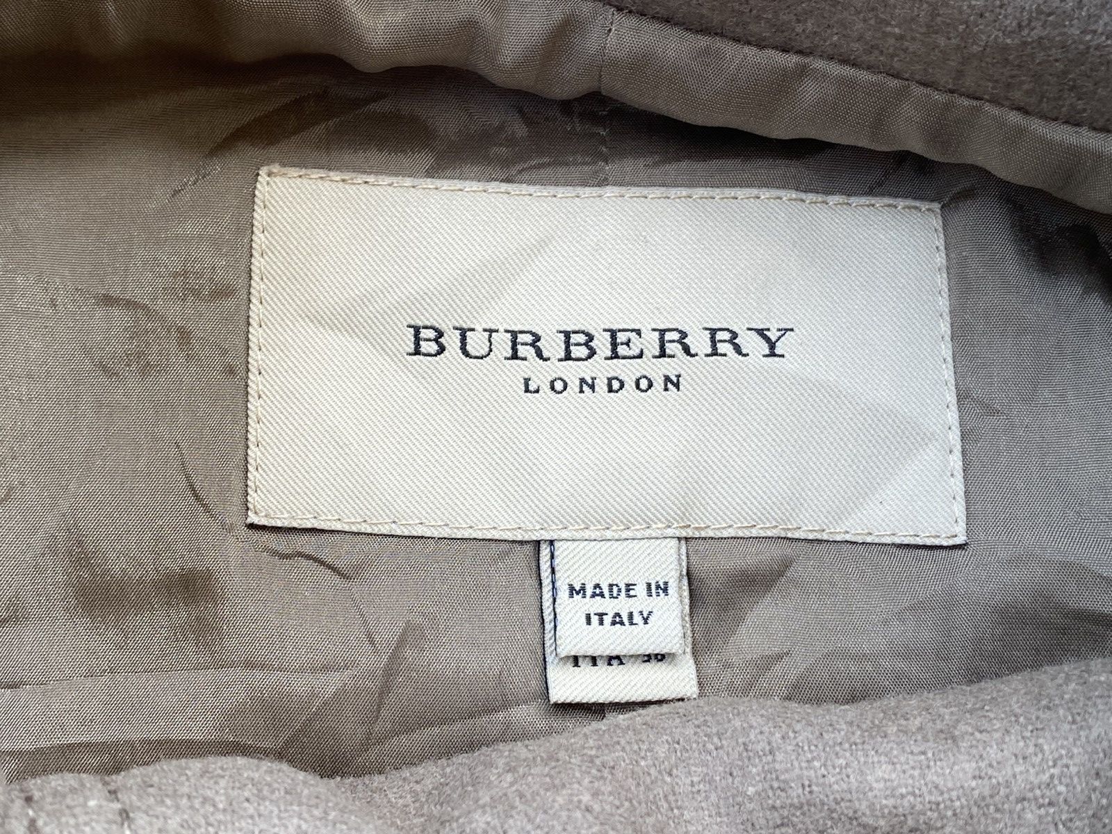 Burberry Burberry London Wool Pea Coat Jacket Size US S / EU 44-46 / 1 - 21 Thumbnail