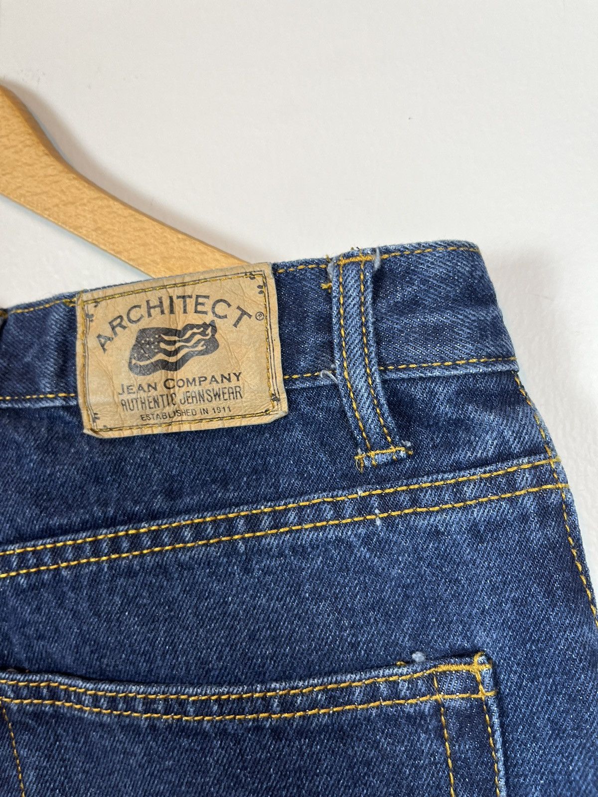 Architect × Japanese Brand × Vintage Vintage Architect Jeans regular fit Size US 30 / EU 46 - 11 Thumbnail