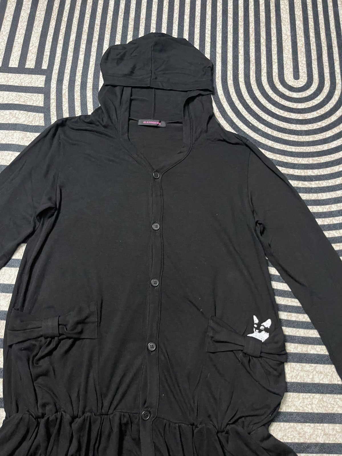 Japanese Brand 2000s ALGONQUINS IF SIX WAS NINE STYLE HOODIE CARDIGAN Size M / US 6-8 / IT 42-44 - 5 Thumbnail