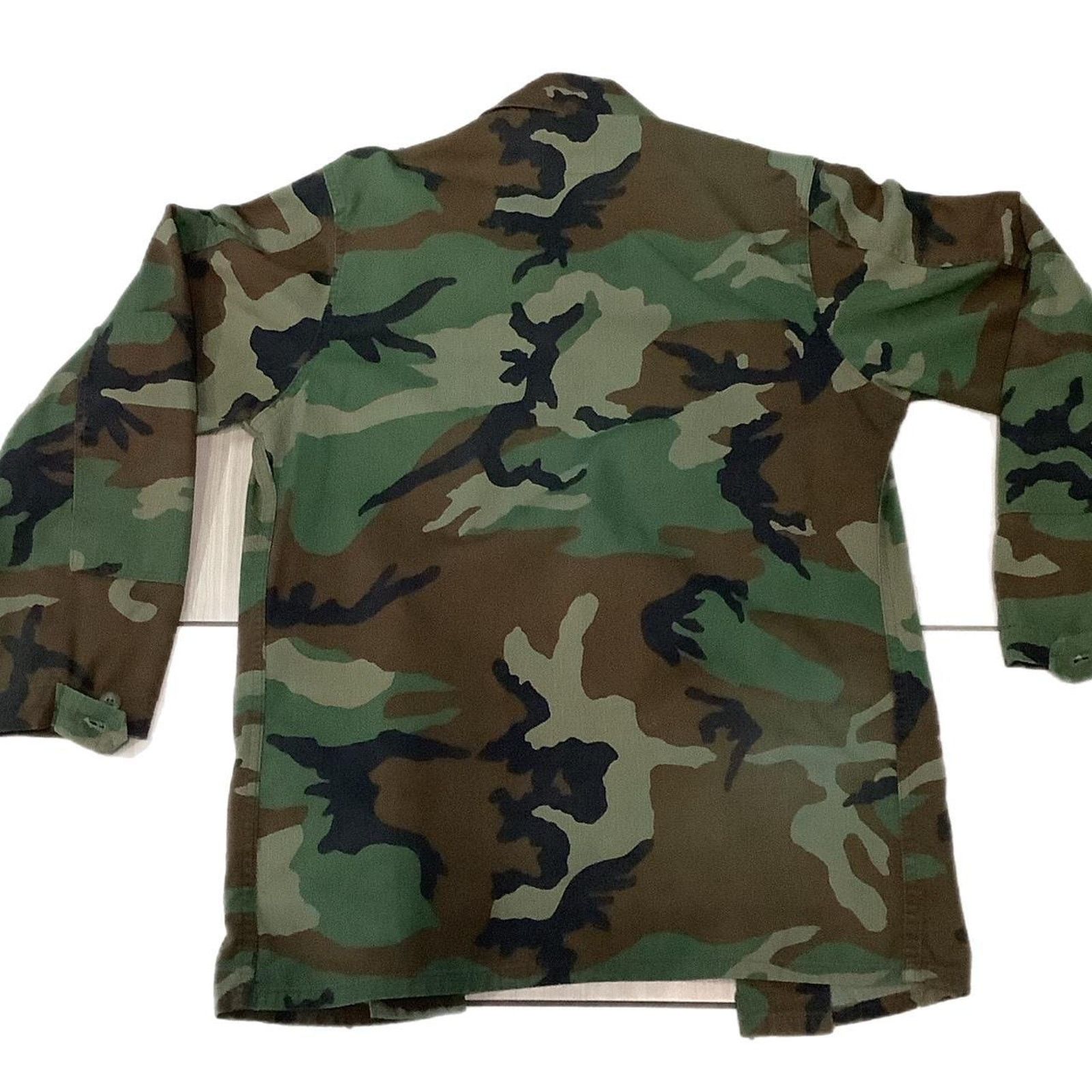 Vintage 90s Military Camouflage Button up jacket Size US M / EU 48-50 / 2 - 2 Thumbnail