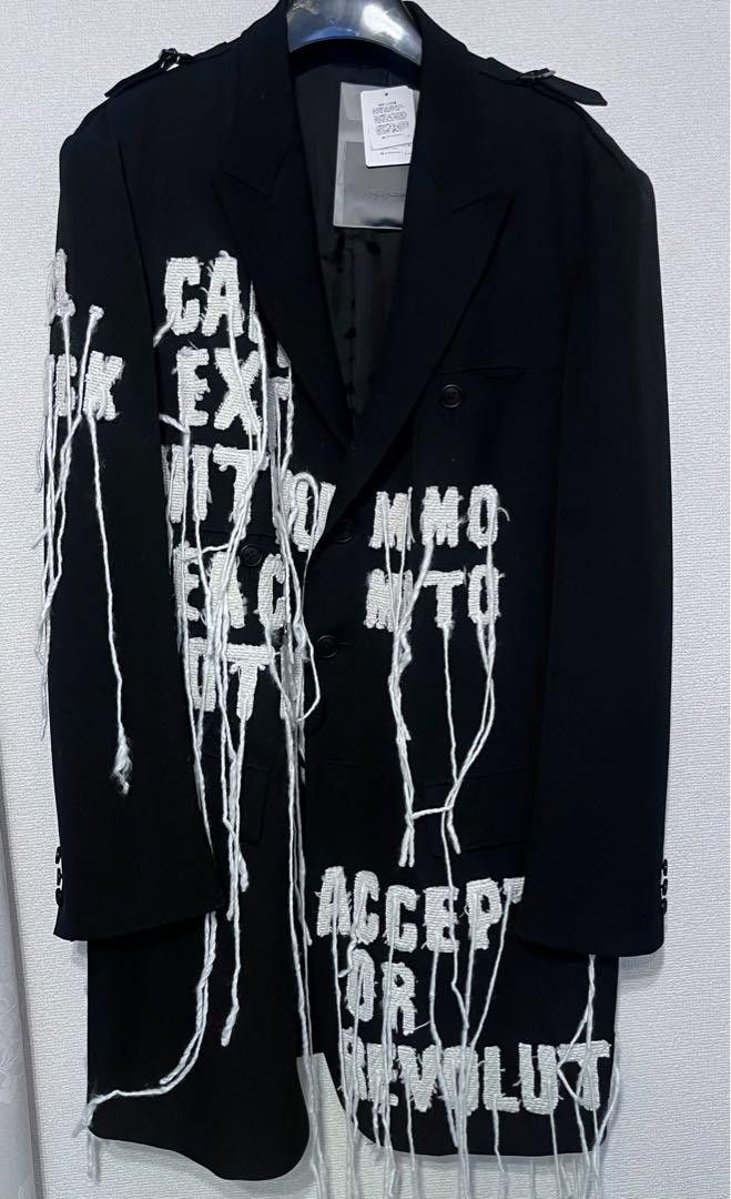 Yohji Yamamoto Yohji Yamamoto PourHomme 24aw-25aw Luxury Jacket Size US L / EU 52-54 / 3 - 8 Thumbnail