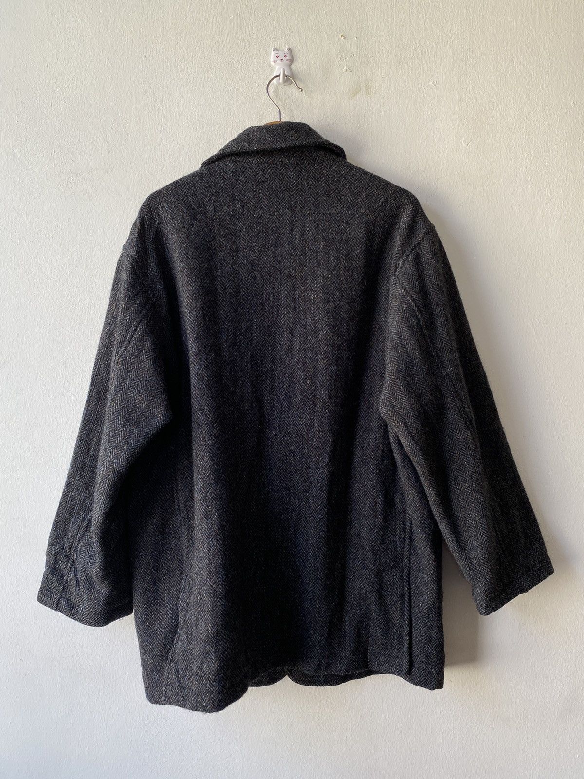 Harris Tweed Vintage 90s Poppy Yokohama x Harris Tweed Wool Jacket Size US M / EU 48-50 / 2 - 4 Thumbnail