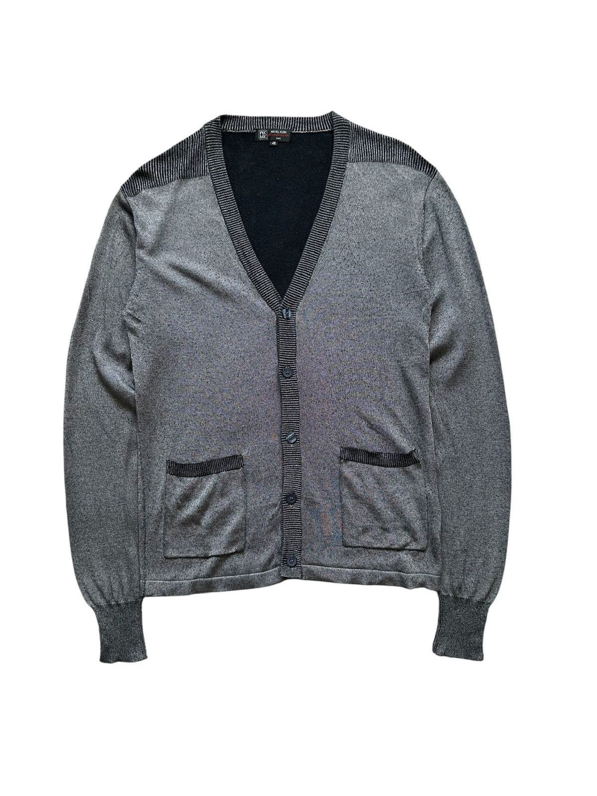 Michel Klein 00's MK Homme - Avantgarde knit cardigan Size US S / EU 44-46 / 1 - 1 Thumbnail