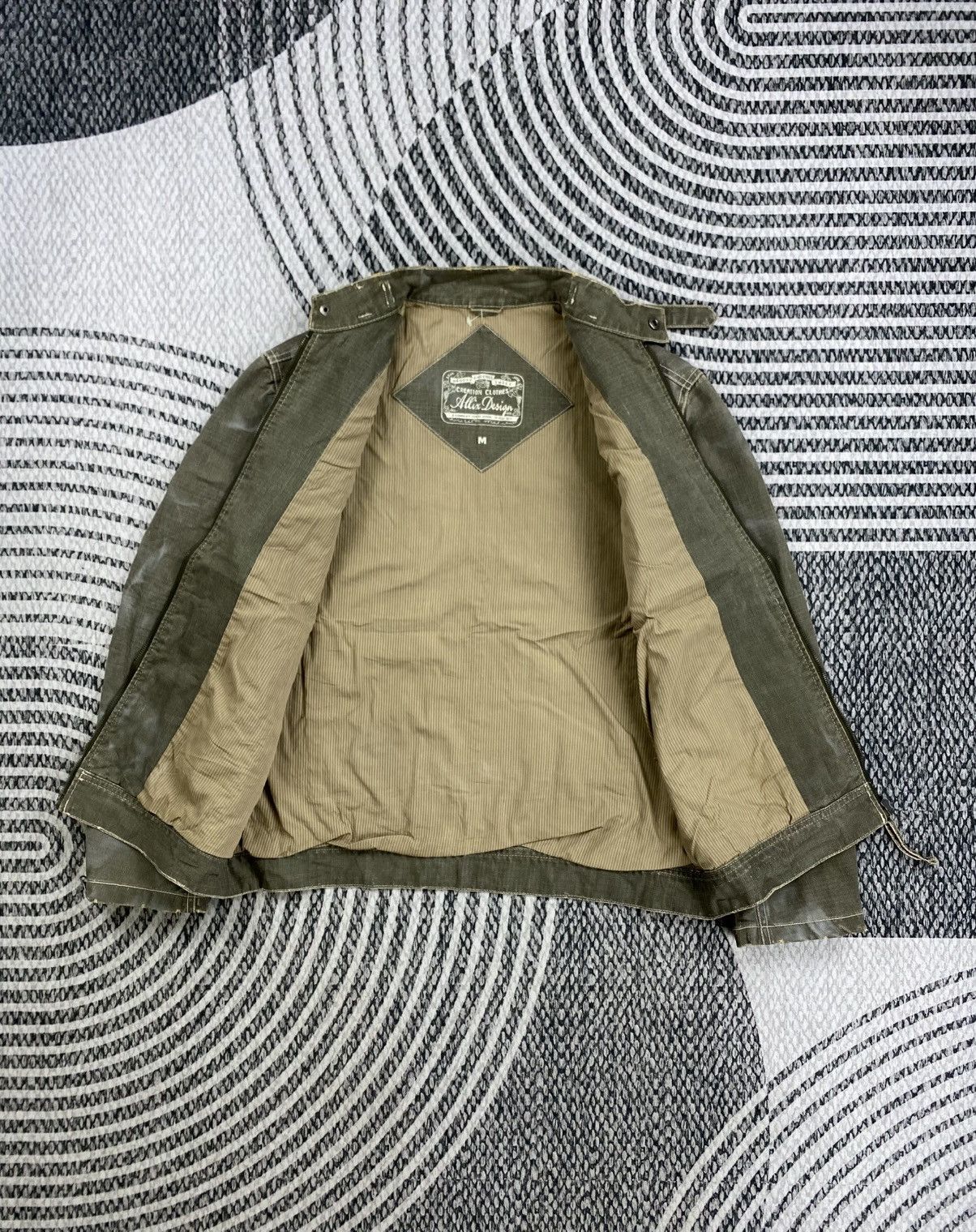 Japanese Brand Vintage Allix Design Company Tokyo Japan Denim Zipper Jacket Size US M / EU 48-50 / 2 - 6 Thumbnail