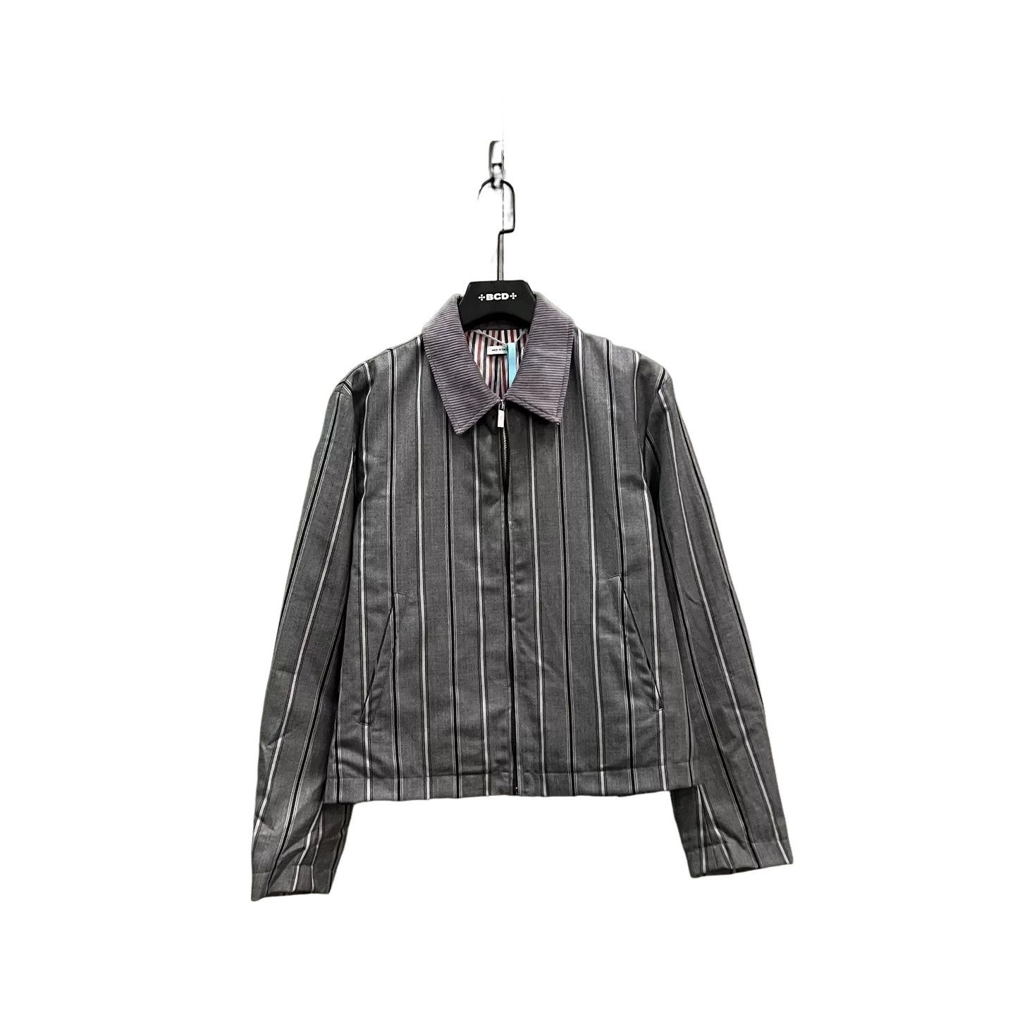 Thom Browne Thom Browne Striped Flat Hem Golf Jacket Size 0 Size US XS / EU 42 / 0 - 1 Thumbnail