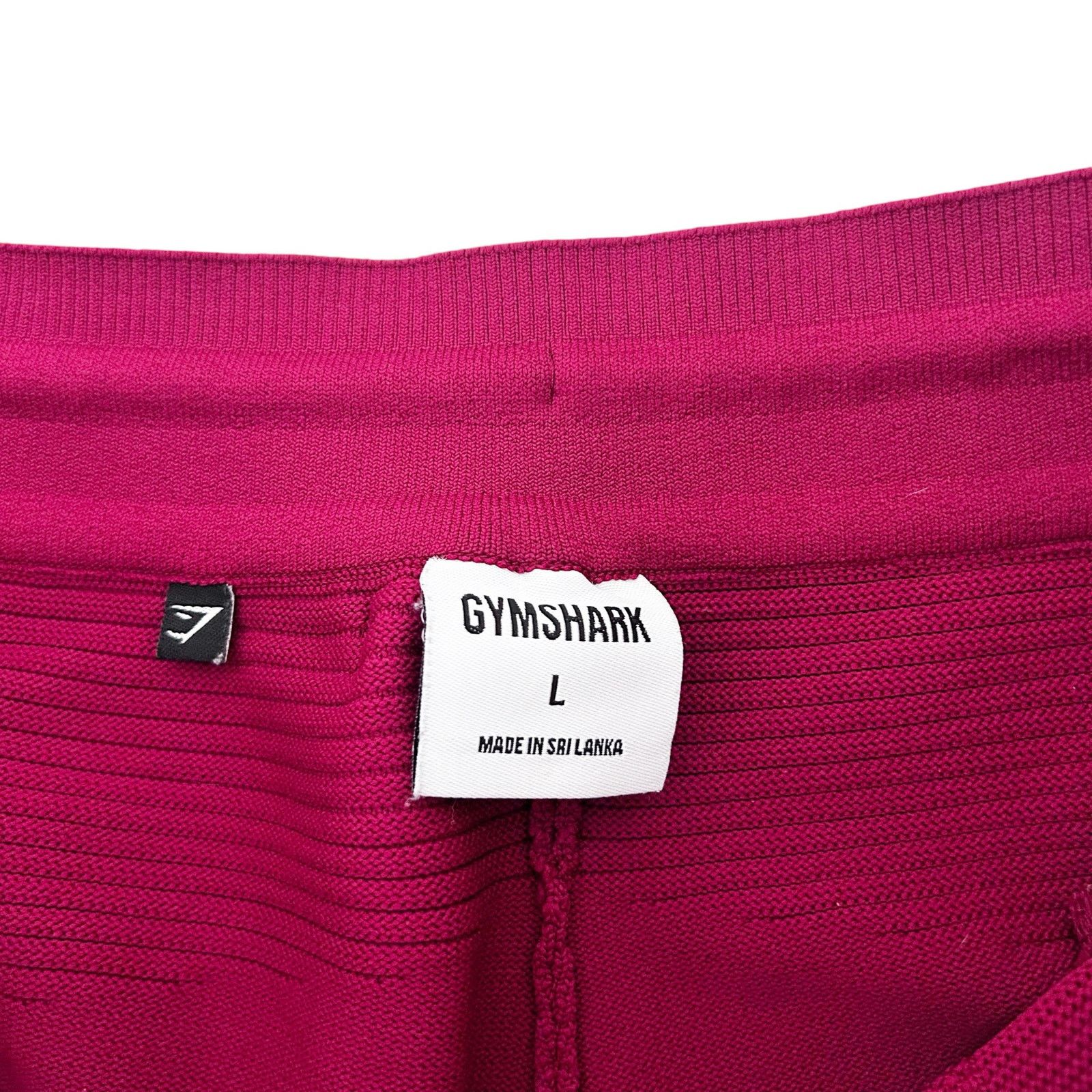 Gymshark Gymshark Red True Knit Joggers Sz L Size US 33 - 3 Thumbnail