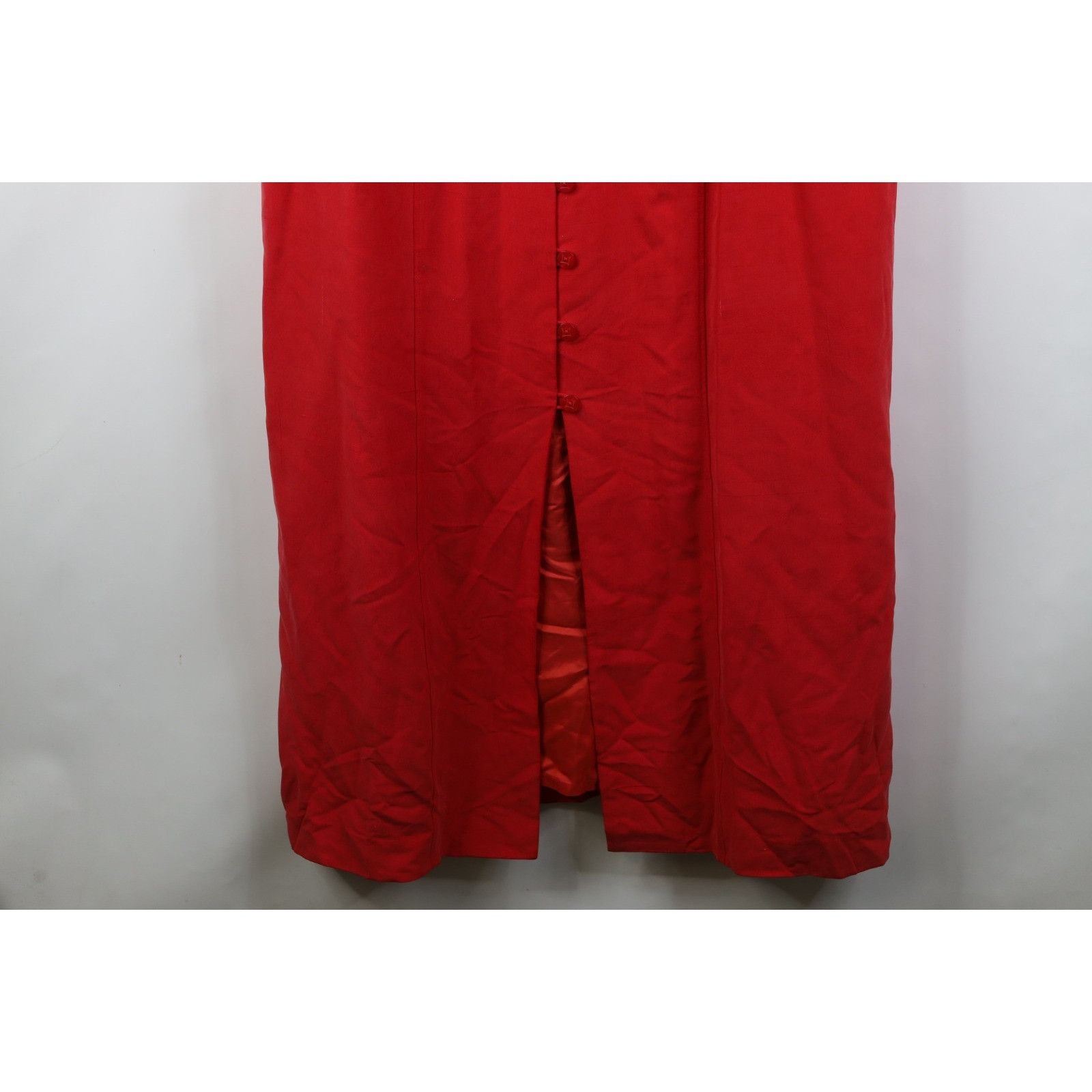 Vintage Vintage 90s Streetwear Career Short Sleeve Silk Dress Size XXL / US 16-18 / IT 52-54 - 4 Thumbnail