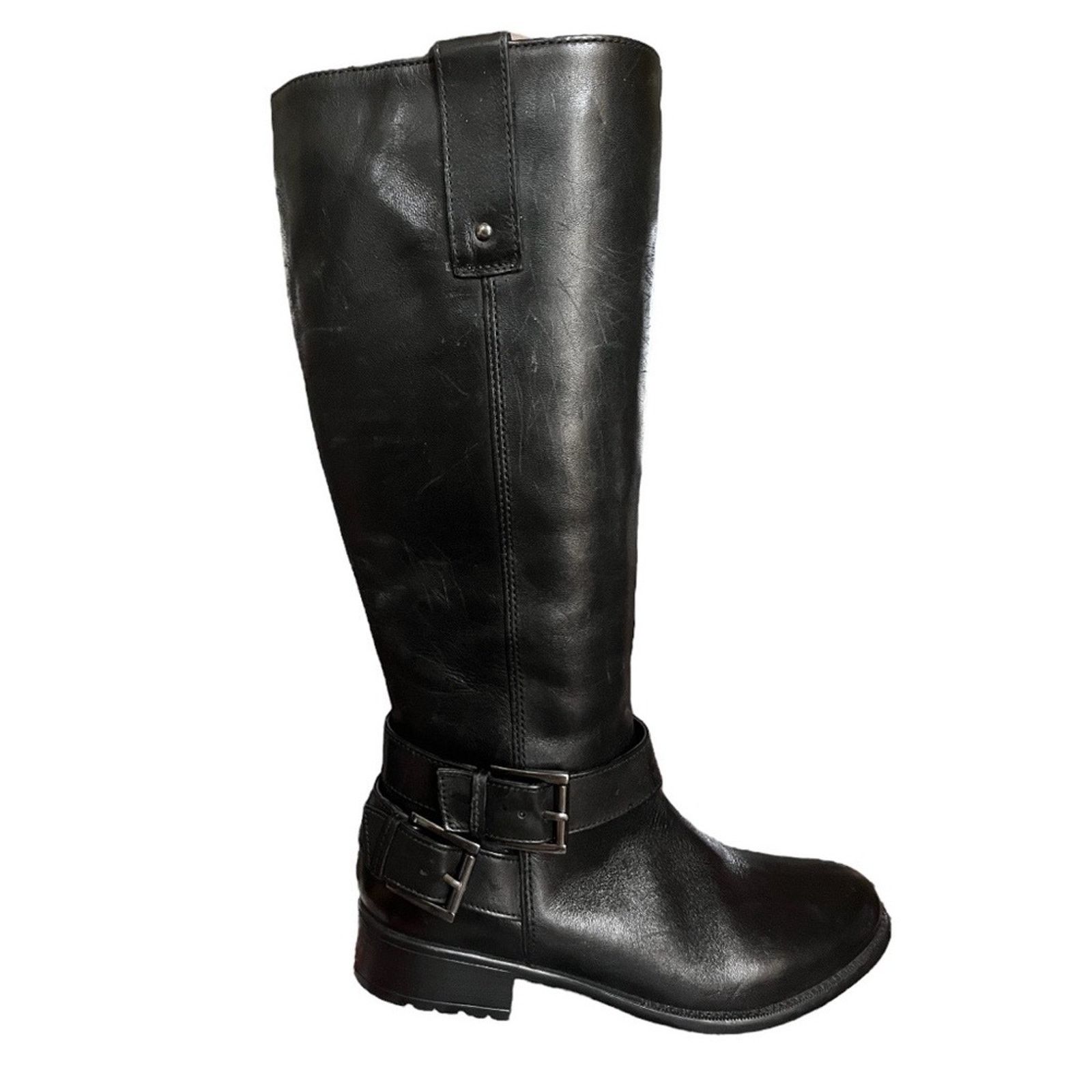 Clarks NWOT Clarks Plaza Steer Leather Riding Boots Size US 4 / IT 34 - 1 Thumbnail