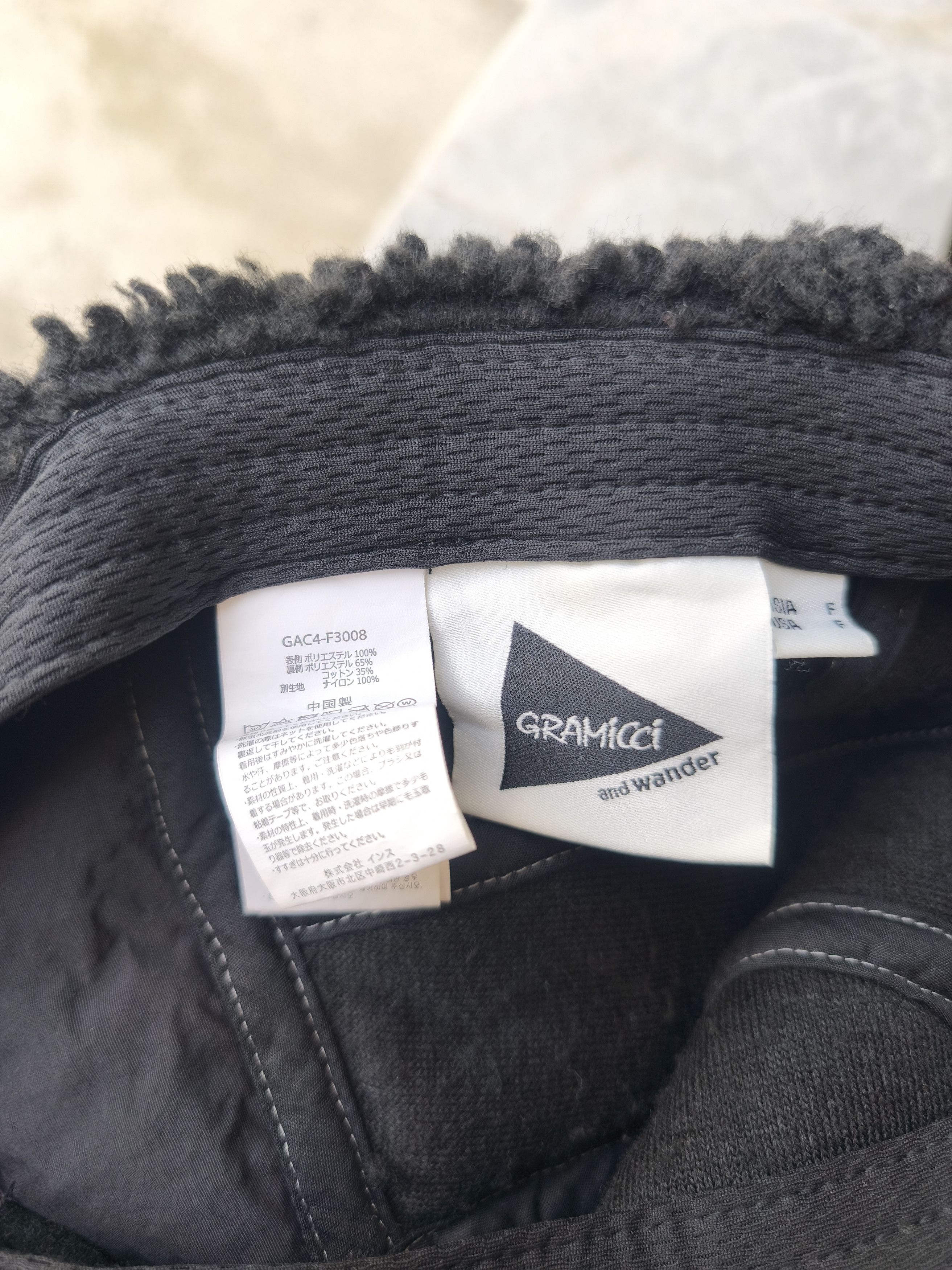 And Wander × Gramicci Gramicci x and Wander JQ Tape Fleece Cap Size ONE SIZE - 6 Thumbnail