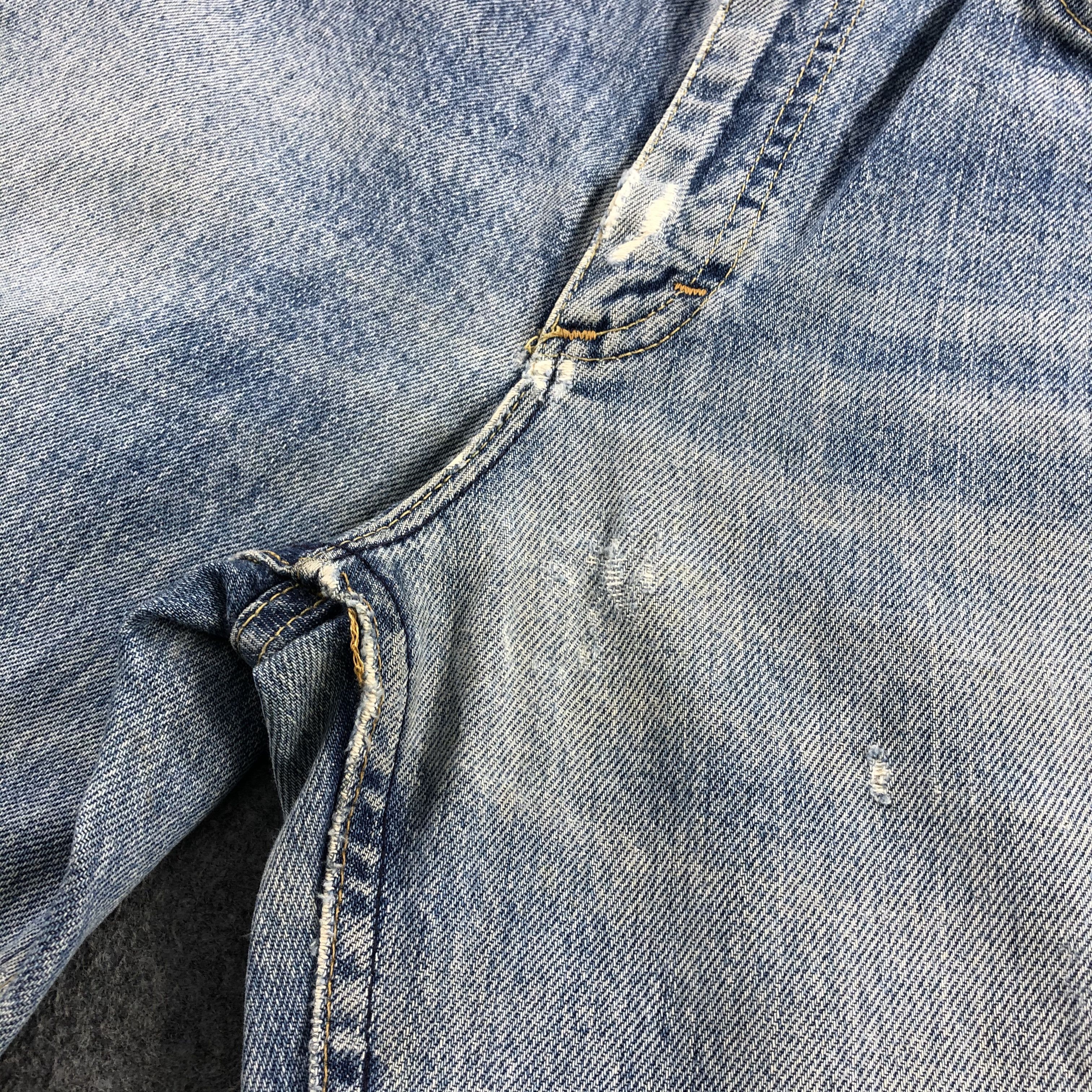 Lee Vintage Blue Wash Lee Jeans-J1847 Size US 32 / EU 48 - 8 Thumbnail