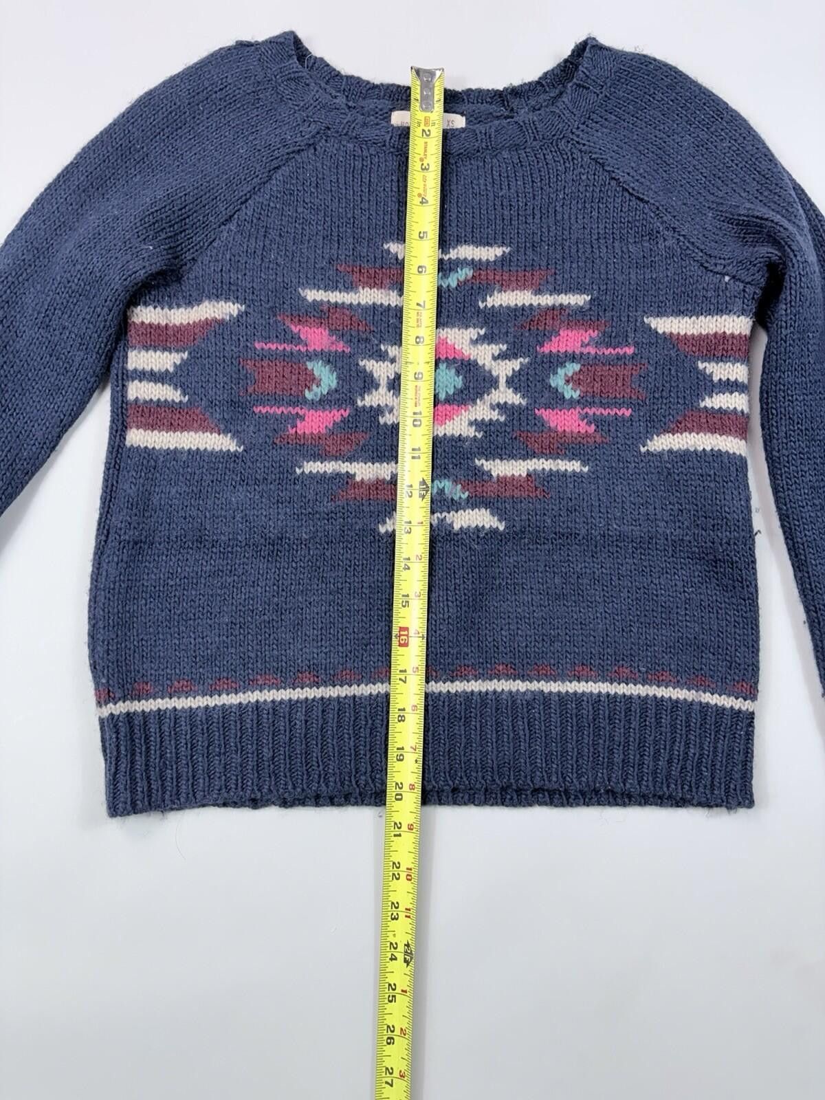 Hollister Hollister Women’s Wool-Blend Sweater In Navy Blue Size XS Size XS / US 0-2 / IT 36-38 - 6 Thumbnail