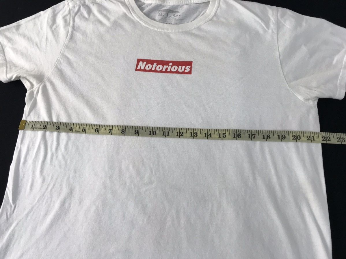 Rap Tees Notorious Big Biggie Small Rapper Spell Out Box Logo Tee Size US L / EU 52-54 / 3 - 6 Thumbnail