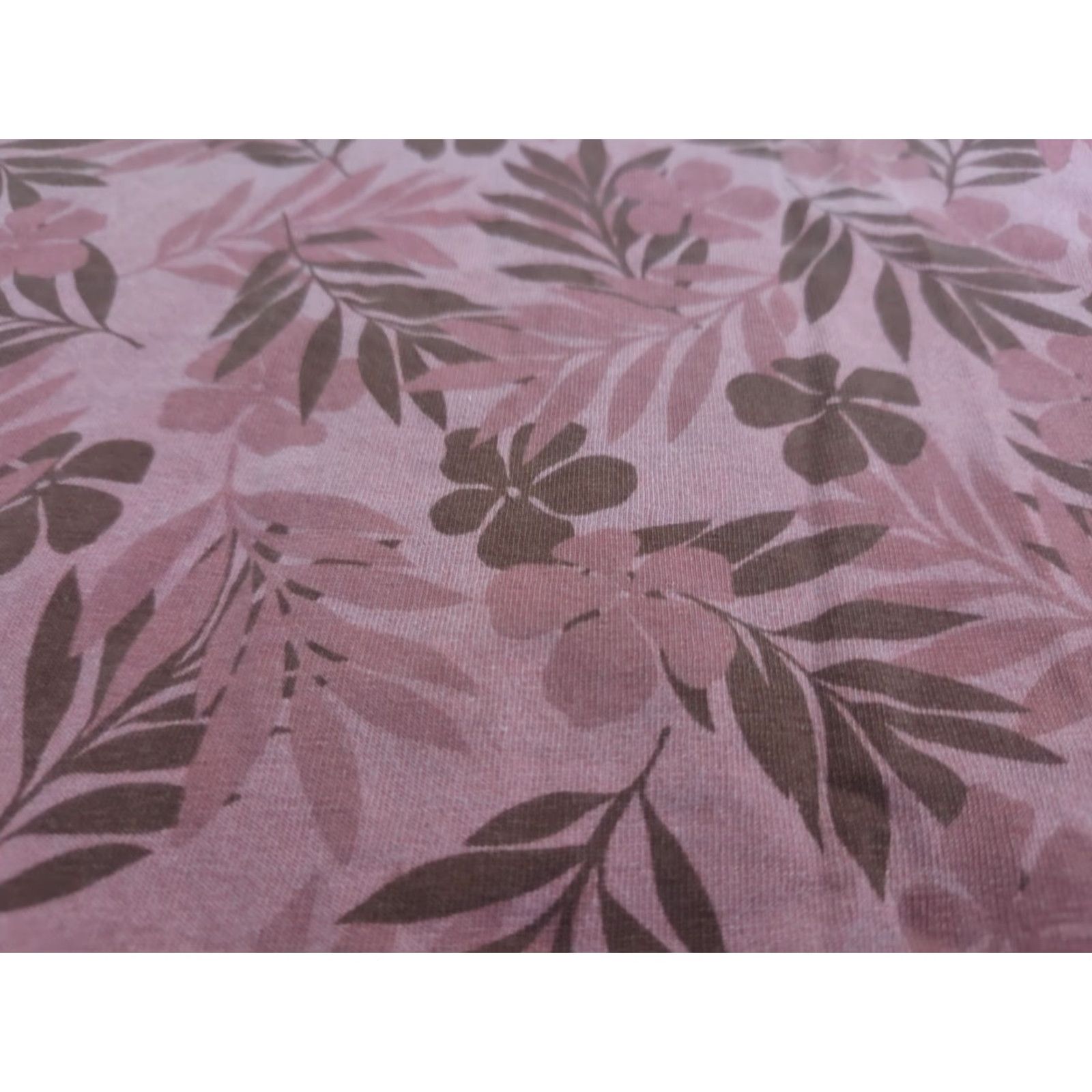 Vintage VINTAGE L.L. Bean Floral Cropped T-Shirt Women L Dyed Pink 90s Y2K Beach Summer Size L / US 10 / IT 46 - 2 Thumbnail