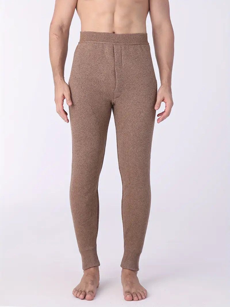 Issey Miyake 80s Issey Miyake Unisex Knit Leggings Size US 26 / EU 42 - 8 Thumbnail