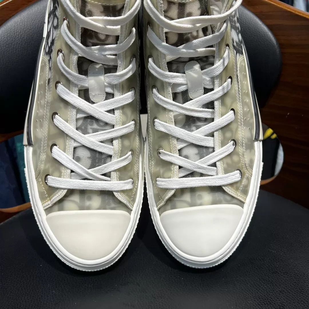 Dior Dior B23 Gray & White Classic 42 Excellent Condition Size US 9 / EU 42 - 5 Thumbnail