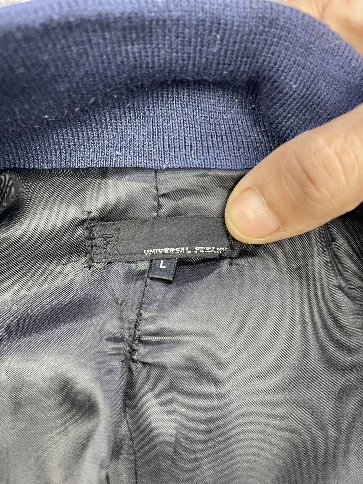 Genuine Leather Daytona Universal Freaks Blue Leather Jackets Size US M / EU 48-50 / 2 - 11 Thumbnail