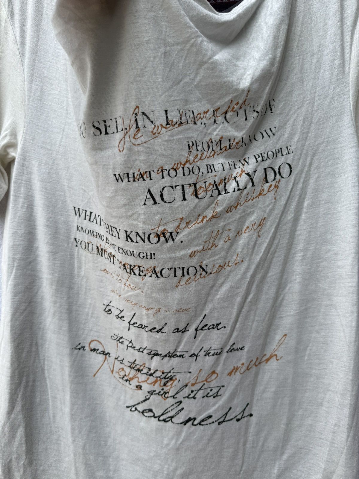 If Six Was Nine 💸BINDINGOFFER💸Launching Pad Double Layer Poem Shirt Size US M / EU 48-50 / 2 - 5 Thumbnail