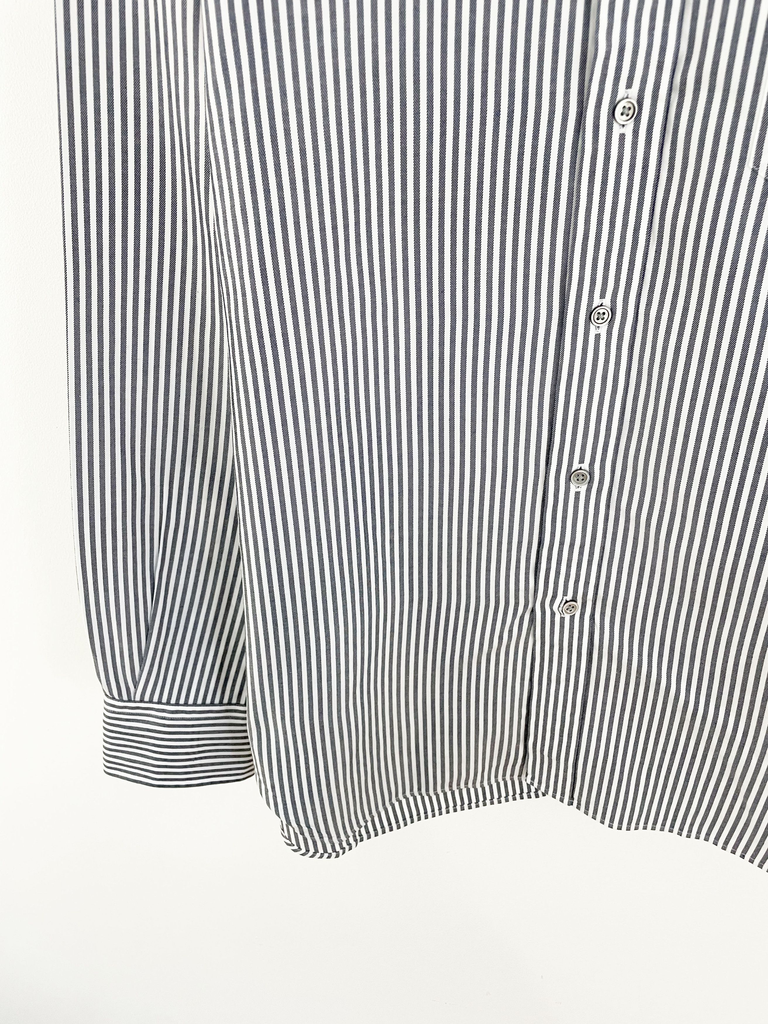 Yohji Yamamoto AAR Striped Shirt Size US L / EU 52-54 / 3 - 4 Thumbnail