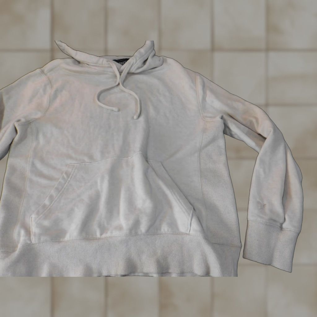 American Eagle Outfitters VINTAGE American Eagle Outfitters Hoodie Men S Beige Pullover Logo Knit Cotton Long Sleeve Hooded Regular Size S Mens Size US S / EU 44-46 / 1 - 1 Thumbnail