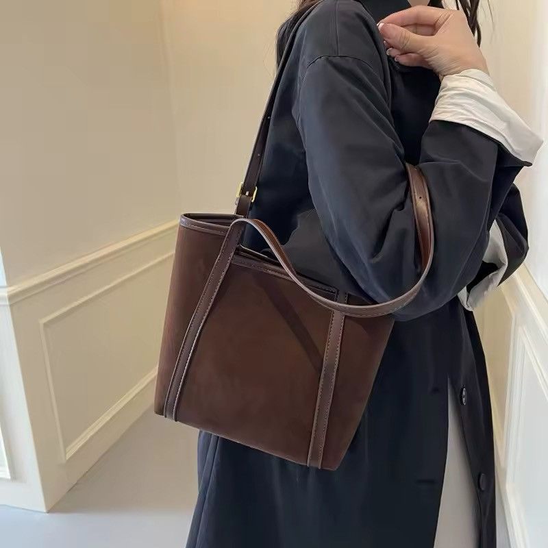 Vintage Retro Vintage Style Shoulder Tote Small Bag Size ONE SIZE - 2 Thumbnail
