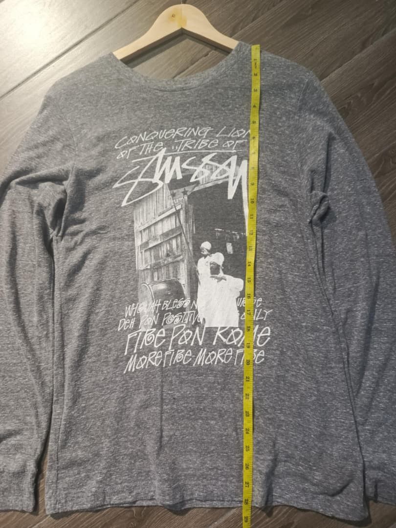 Stussy Stüssy "Who Jah Bless" , specifically the "Conquering Lion" Size US M / EU 48-50 / 2 - 5 Thumbnail