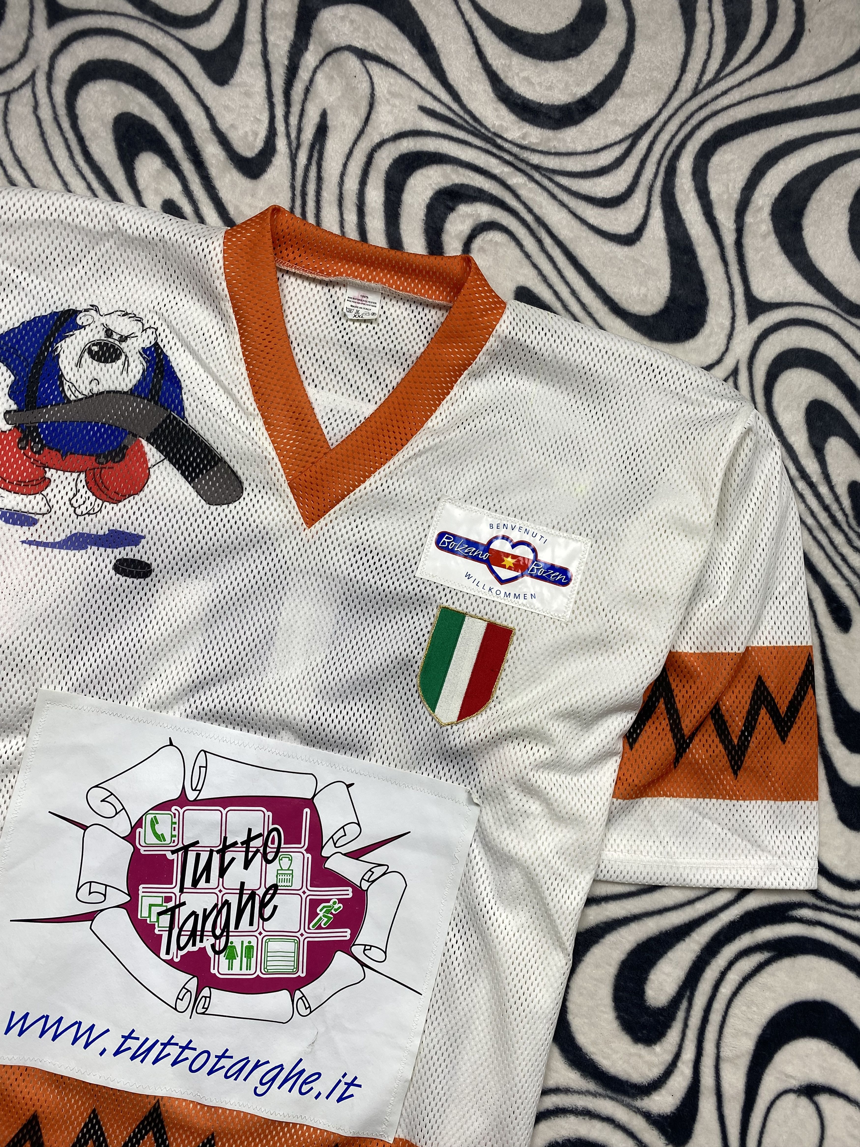 NHL Hockey Jersey 90s Vintage Made in Italy Size US XXL / EU 58 / 5 - 2 Thumbnail