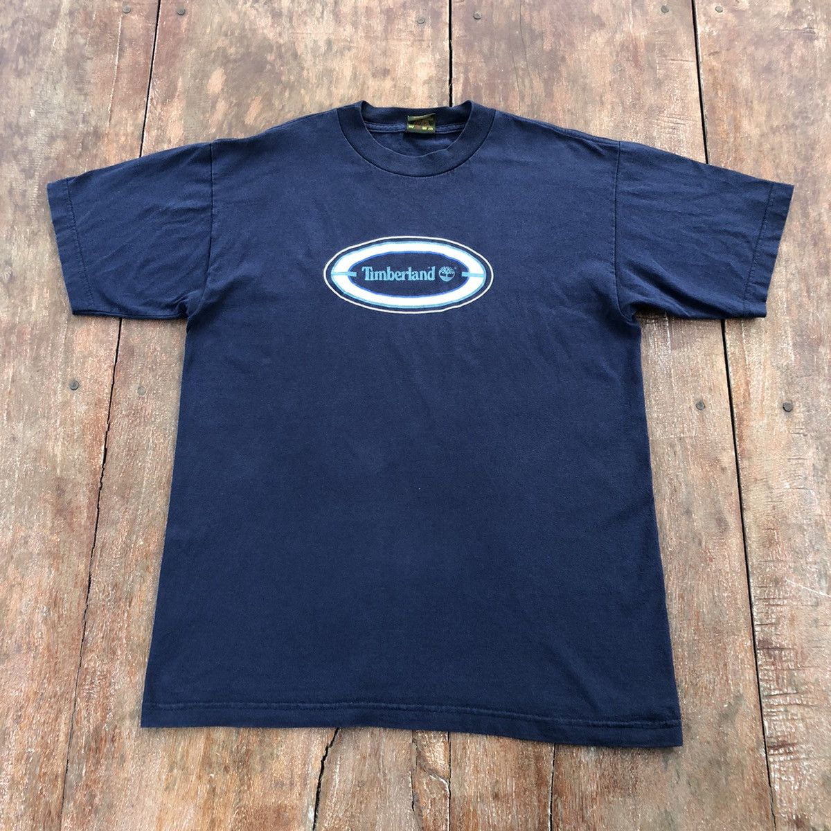 Timberland Vintage Thrashed Faded 90s Timberland Rare Shirt Size US M / EU 48-50 / 2 - 2 Thumbnail