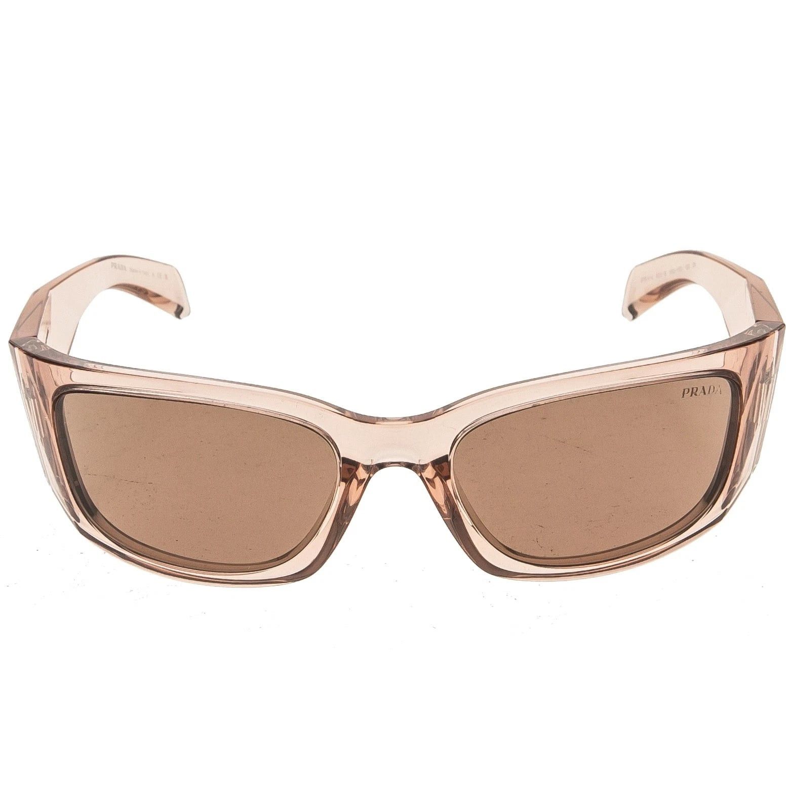 Prada PRADA SYMBOLE Pink Bold Wrap PRA14S A14 Fashion Sunglasses Size ONE SIZE - 5 Thumbnail