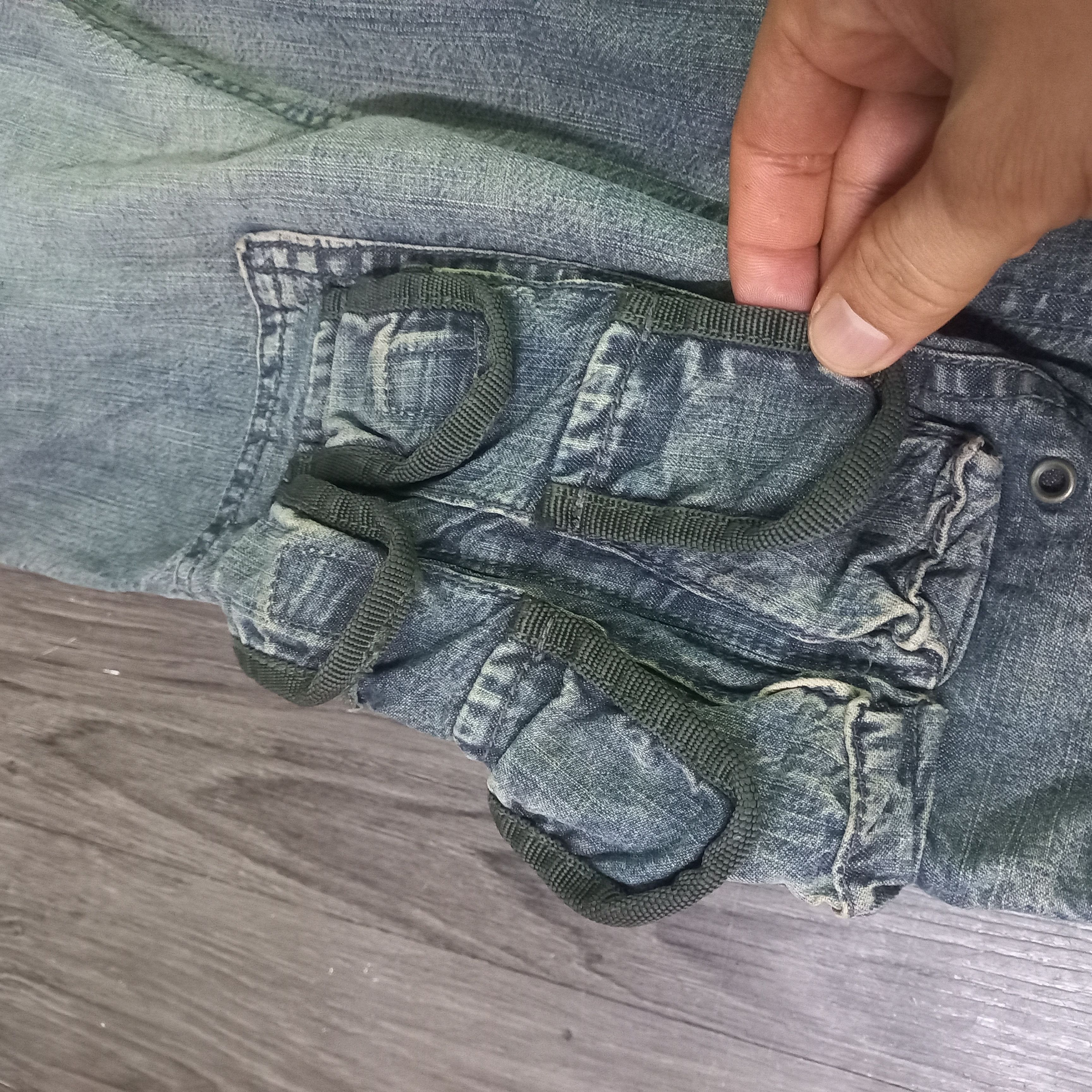 Designer × Japanese Brand Multi pocket baggy jeans Size 31" - 5 Thumbnail