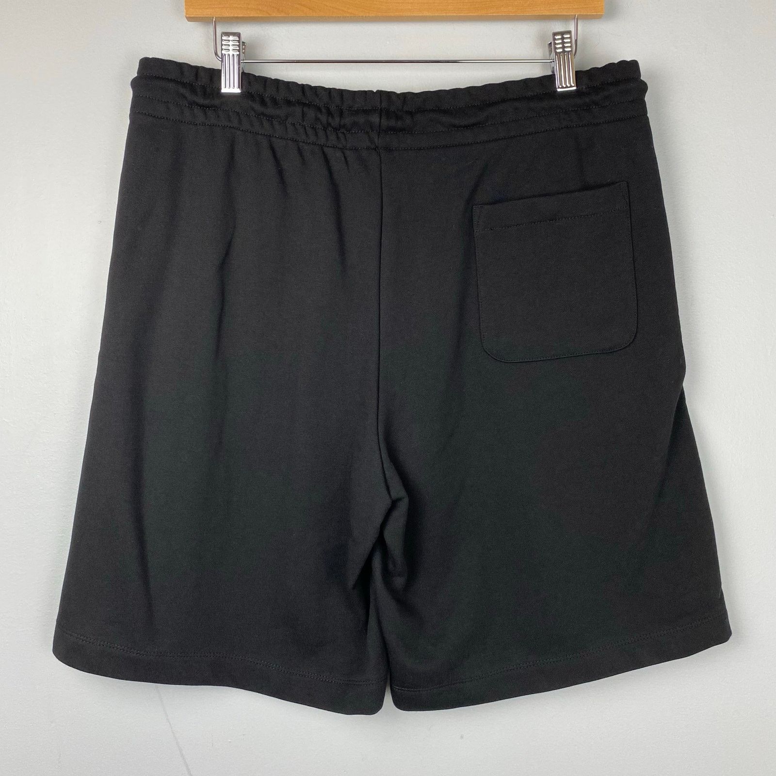 Dirk Bikkembergs Bikkembergs Black Stripe Fleece Athletic Shorts Small Size US 30 / EU 46 - 4 Thumbnail