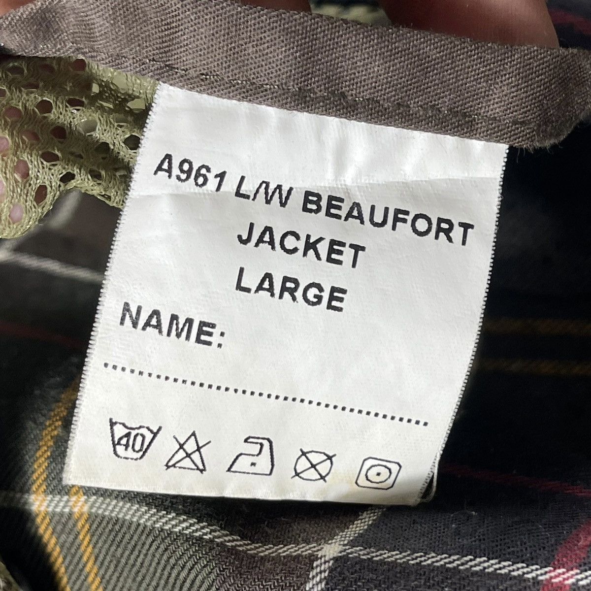 Barbour Vintage Barbour Beaufort Lightweight Jacket Size US L / EU 52-54 / 3 - 15 Thumbnail