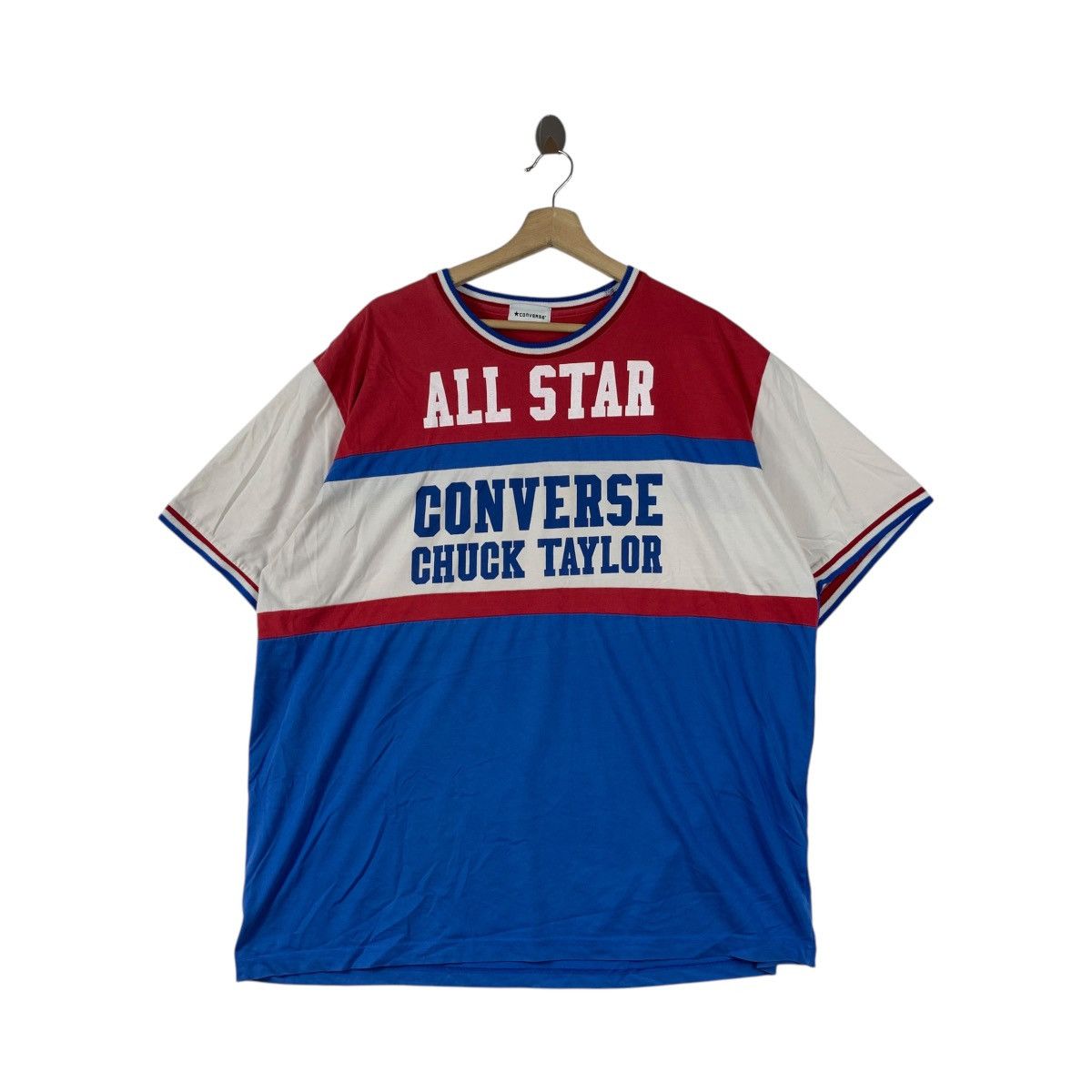 Converse Vintage CONVERSE CHUCK TAYLOR All Star Baskeball Tee Shirt Size XXL / US 16-18 / IT 52-54 - 1 Thumbnail