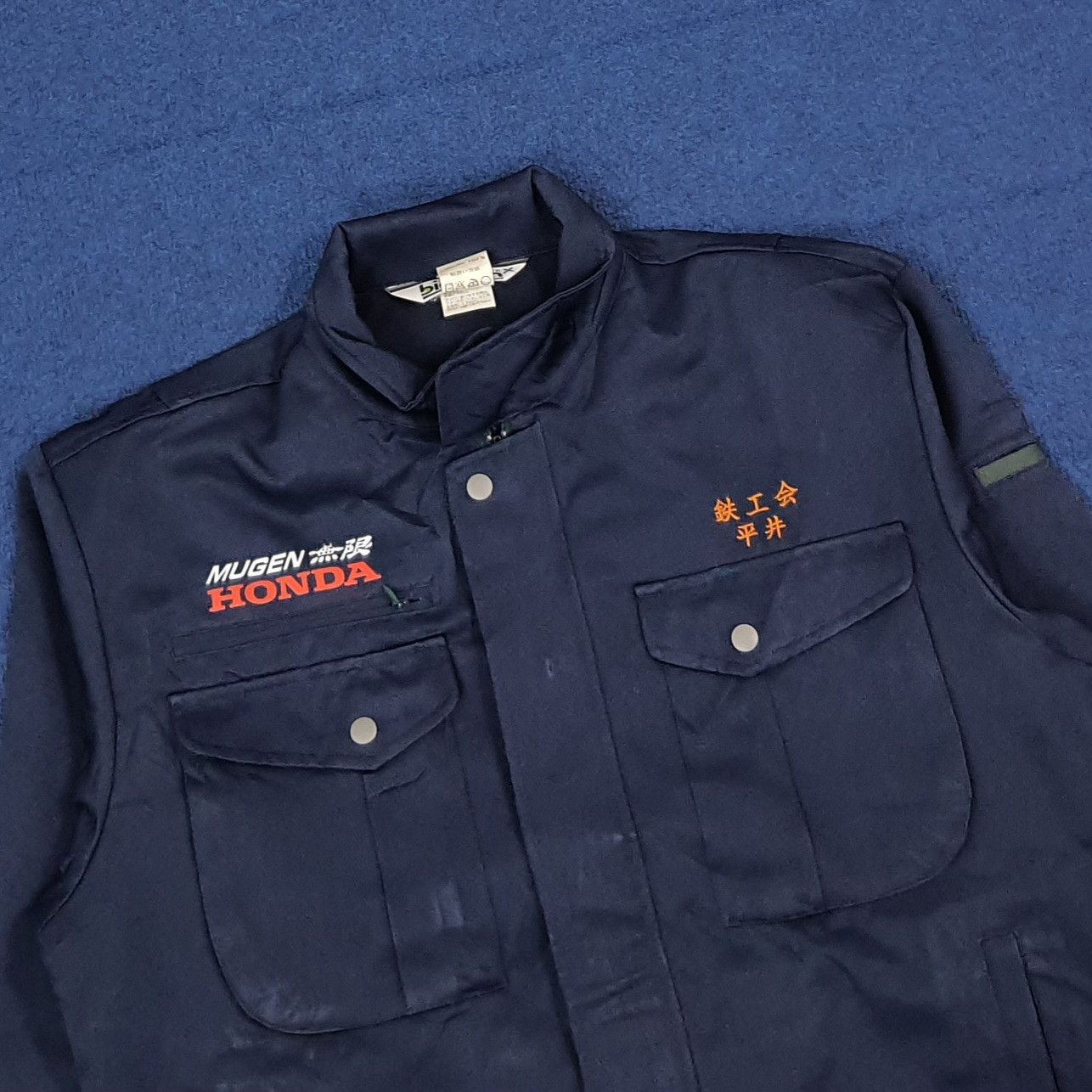 Japanese Brand Vintage Mugen Honda Motorsports Custom Logo Jacket C275N4 Size US L / EU 52-54 / 3 - 3 Thumbnail