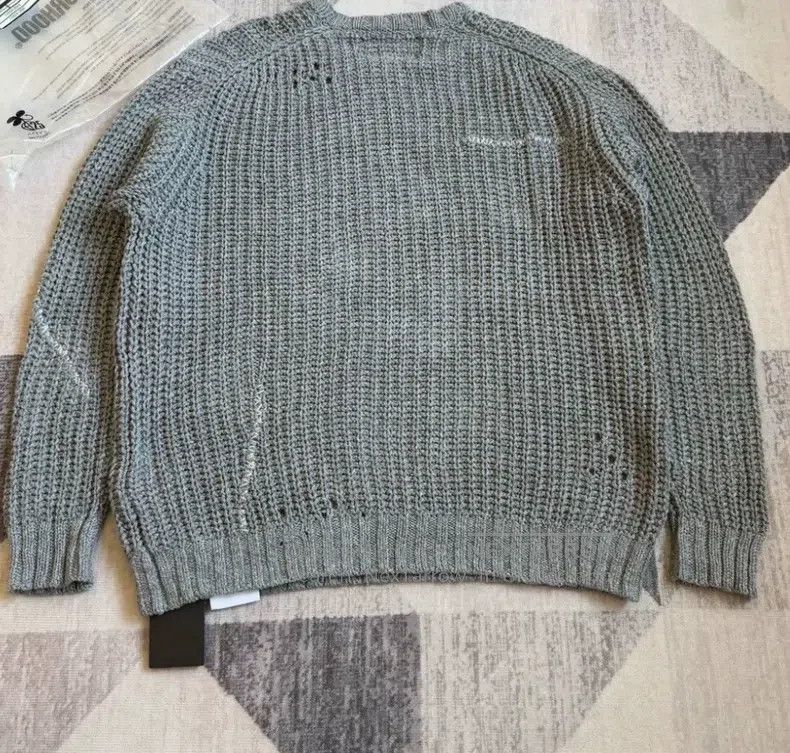 Neighborhood Neighborhood Distressed Knit Sweater Size US M / EU 48-50 / 2 - 7 Thumbnail