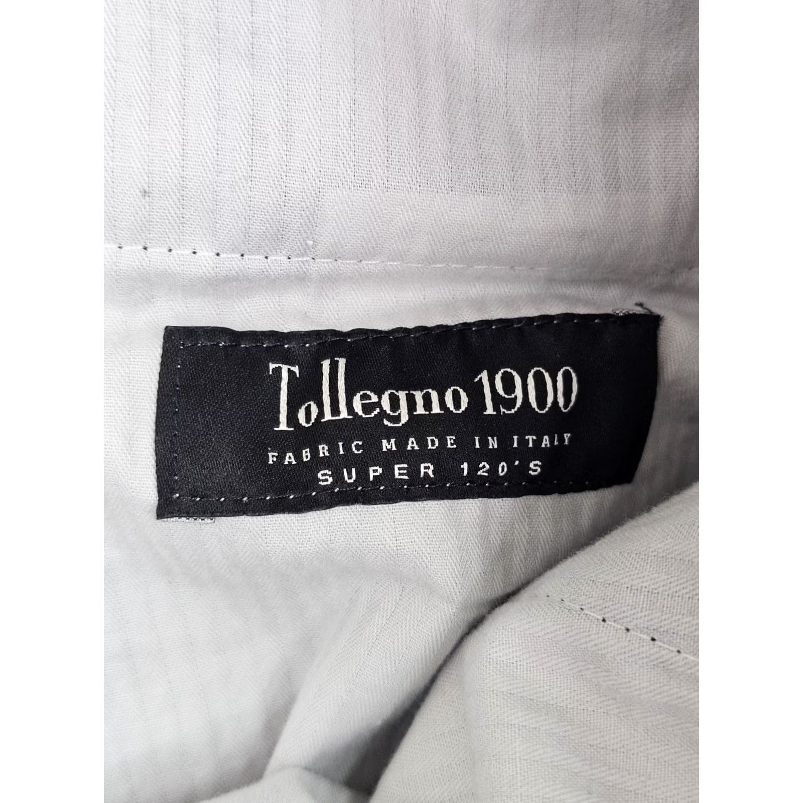 Joseph Abboud JOSEPH ABBOUD Dress Pants Men 36x29 Wool Tollegno 1900 Super 120s Heather Gray Flat Front, Regular Fit, Button Pockets, Dress Trouser Size US 36 / EU 52 - 7 Thumbnail