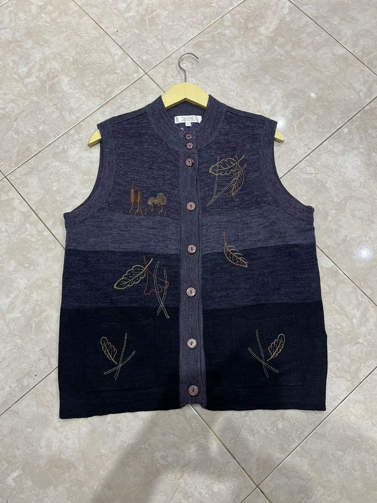 Japanese Brand Vintage Japanese Brand JPLC Comfortable Sense Knit Size L / US 10 / IT 46 - 1 Thumbnail