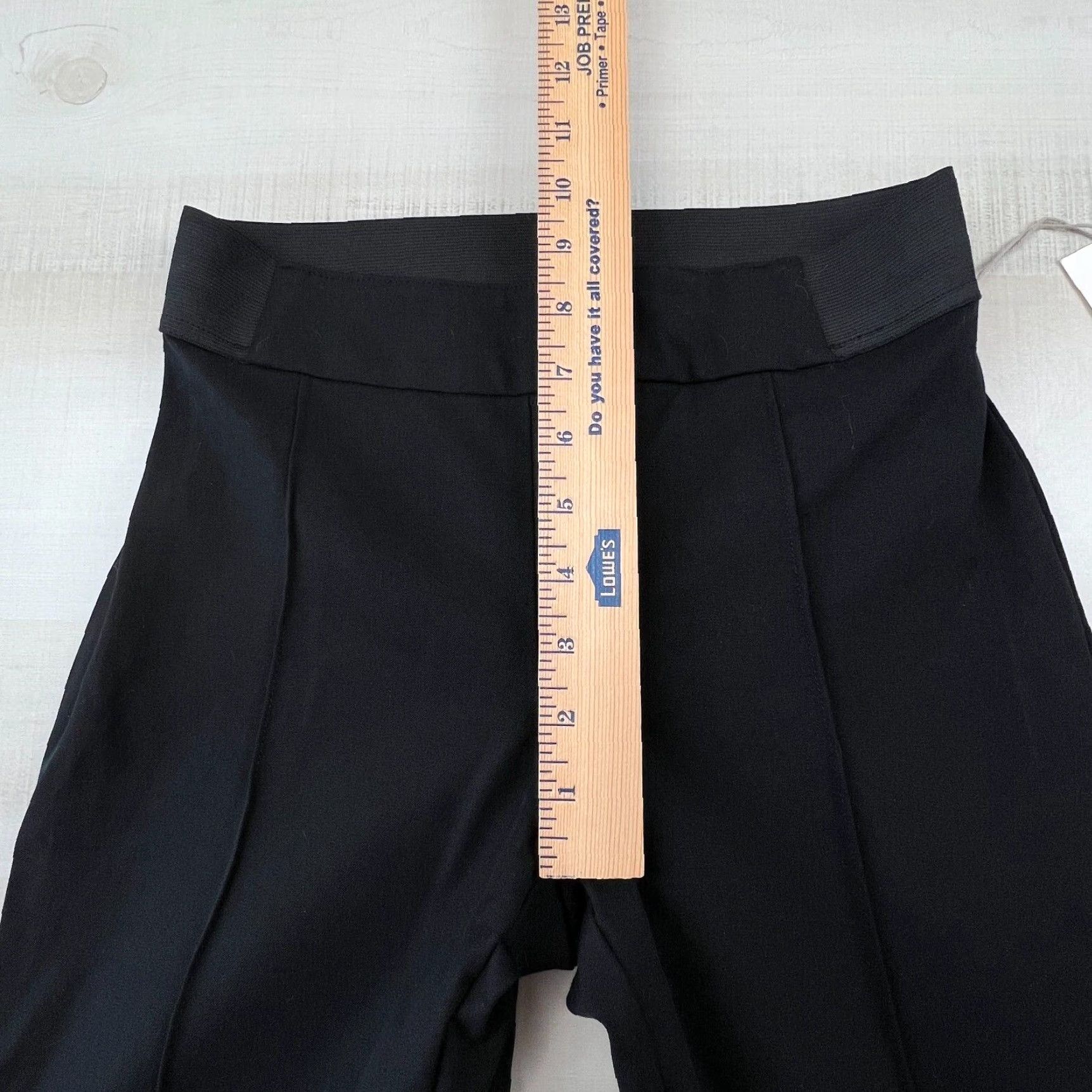 Vintage A New Day Womens Leggings 0 Black Pull On Wide Elastic Waist Stretch New - Cotton, Spandex, Viscose Knit Cropped Mid Rise Casual FYI: N/A Size 25" / US 0 / IT 36 - 6 Thumbnail