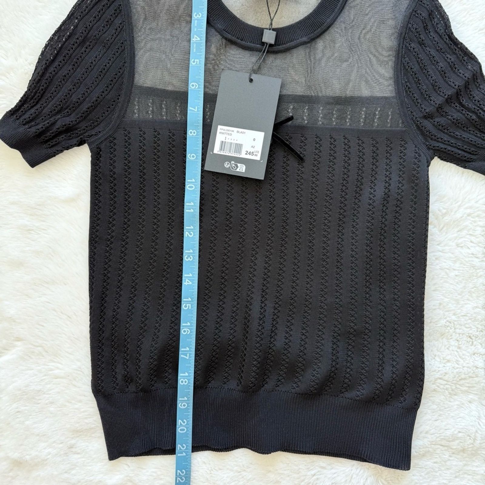 The Kooples NWT!! The Kooples women top size 0 or XS Retail 245$ Size XS / US 0-2 / IT 36-38 - 6 Thumbnail