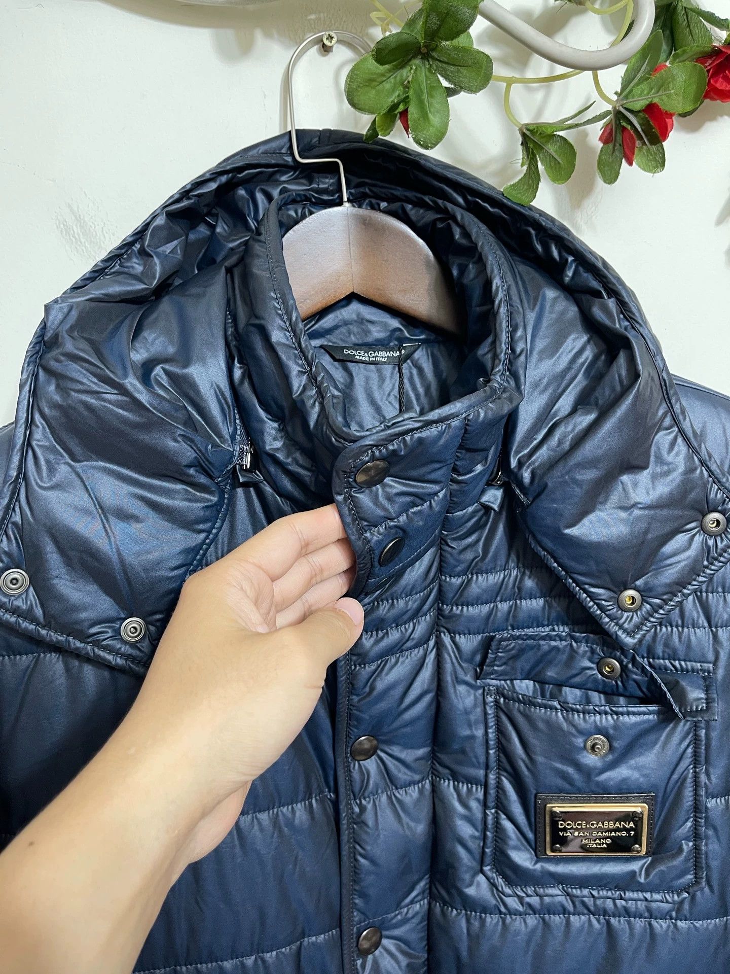 Dolce & Gabbana Dolce & Gabbana Slim Padded Jacket 46 Italy Size US S / EU 44-46 / 1 - 3 Thumbnail